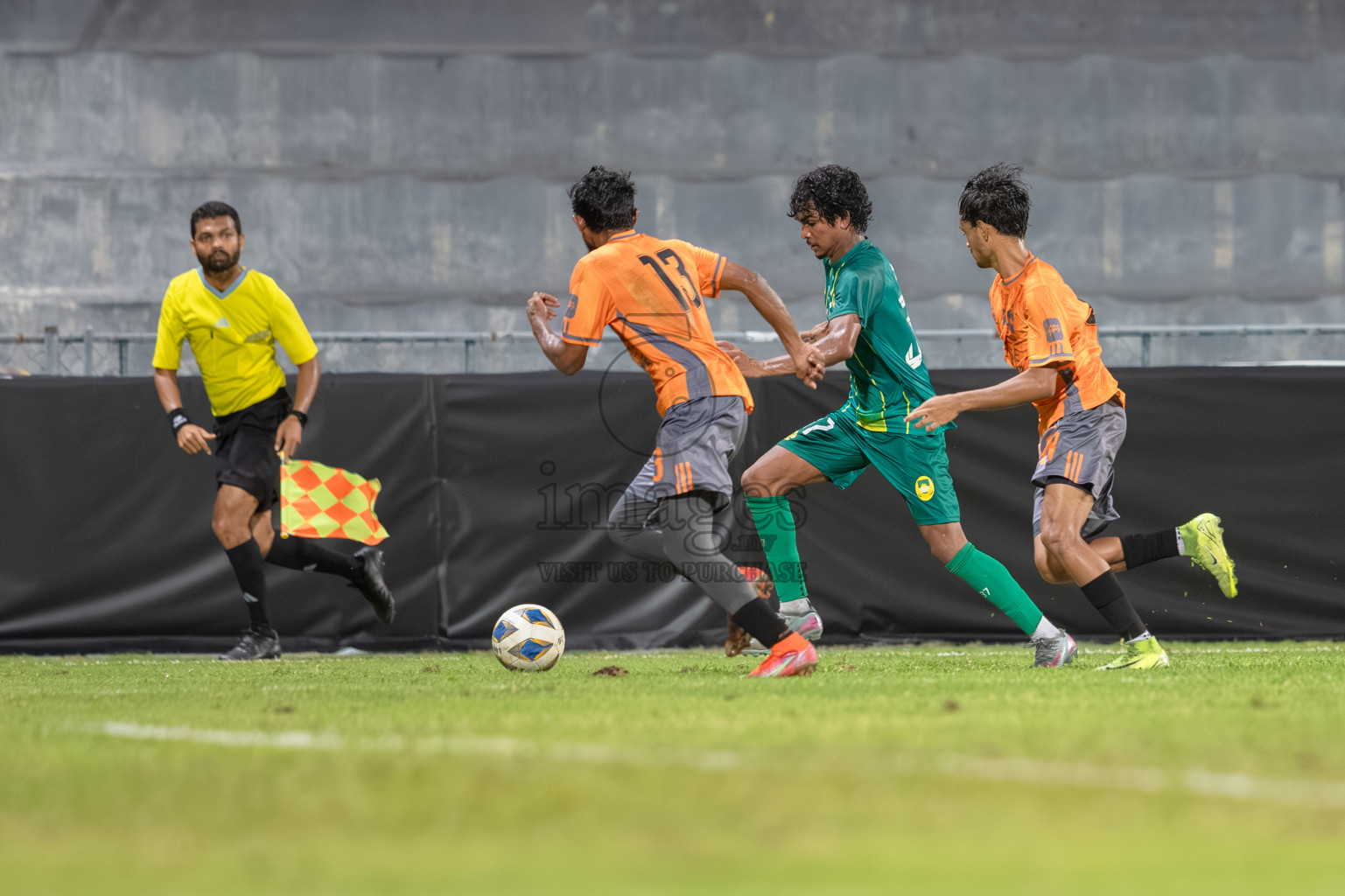 Charity Shield Match between Maziya Sports and Recreation Club and Club Eagles held in National Football Stadium, Male', Maldives Photos: Abdulla Abeedh / Images.mv