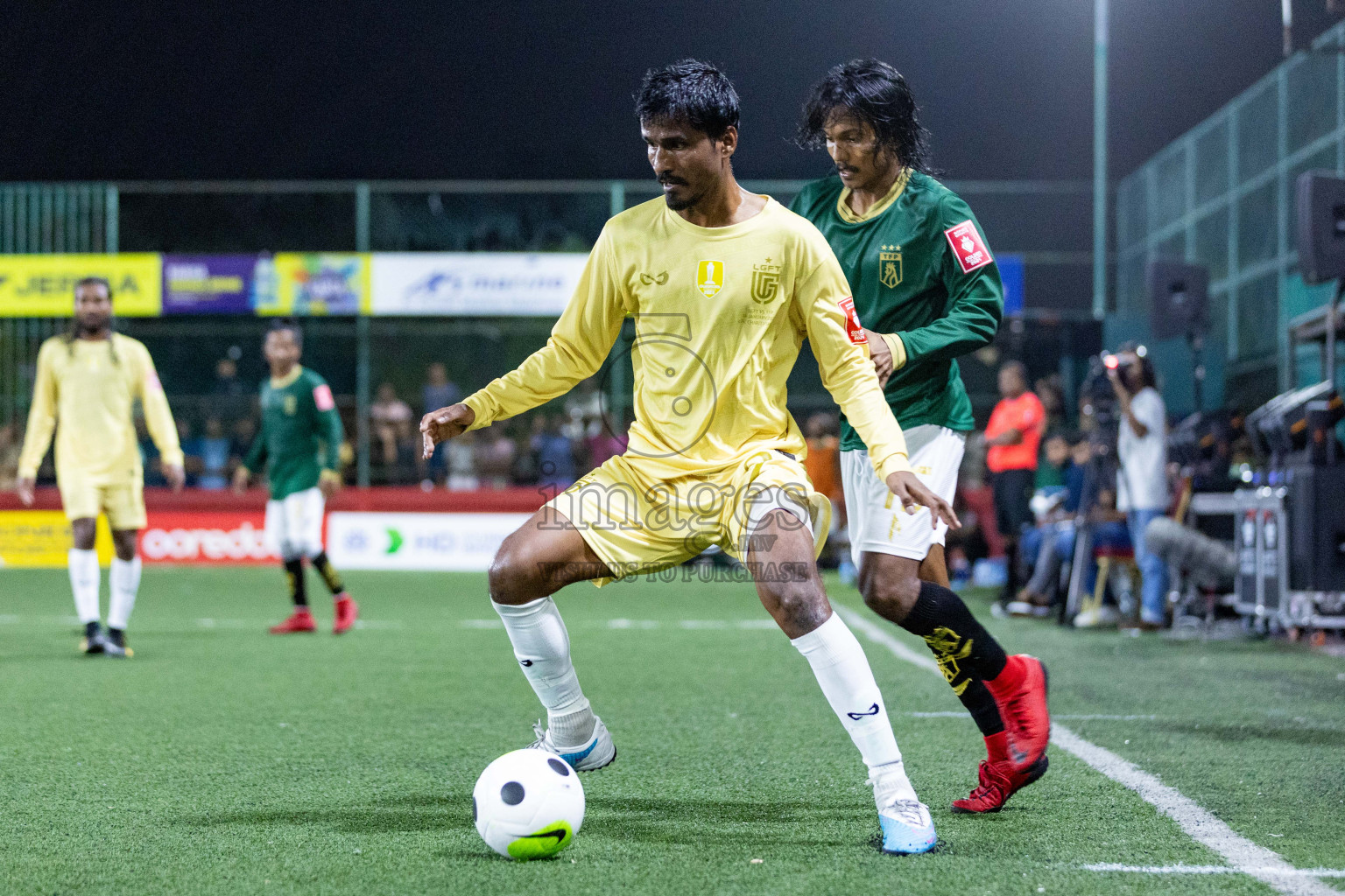 Opening of Golden Futsal Challenge 2024 with Charity Shield Match between L.Gan vs Th. Thimarafushi was held on Sunday, 14th January 2024, in Hulhumale', Maldives Photos: Nausham Waheed / images.mv