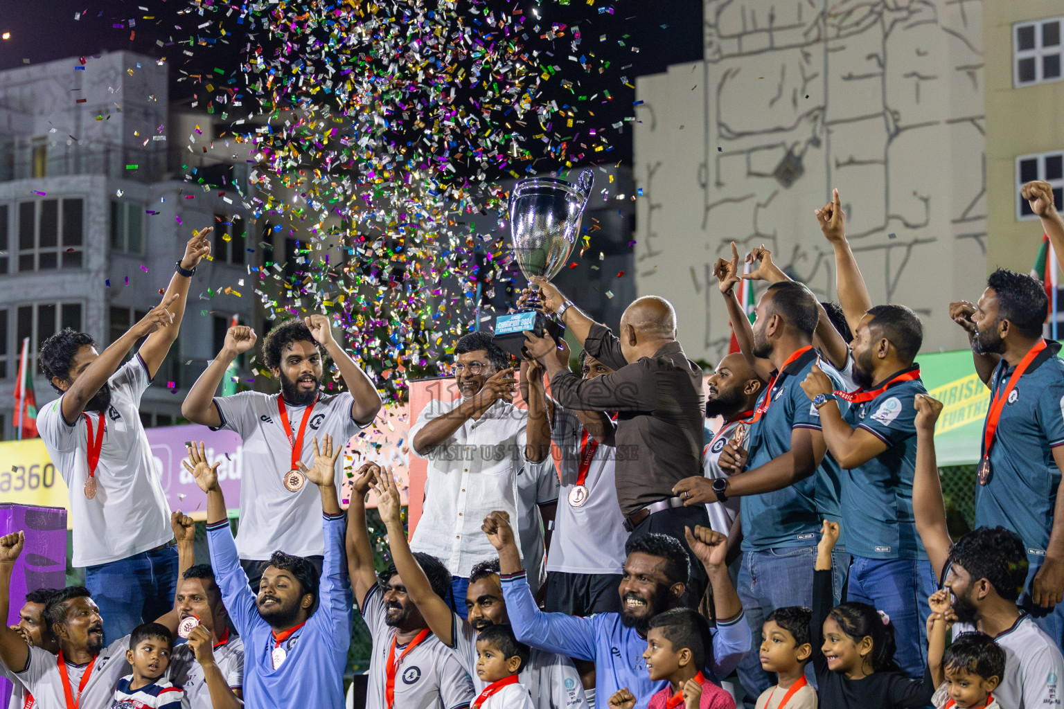 Finals of Classic of Club Maldives 2024 held in Rehendi Futsal Ground, Hulhumale', Maldives on Sunday, 22nd September 2024. Photos: Mohamed Mahfooz Moosa / images.mv