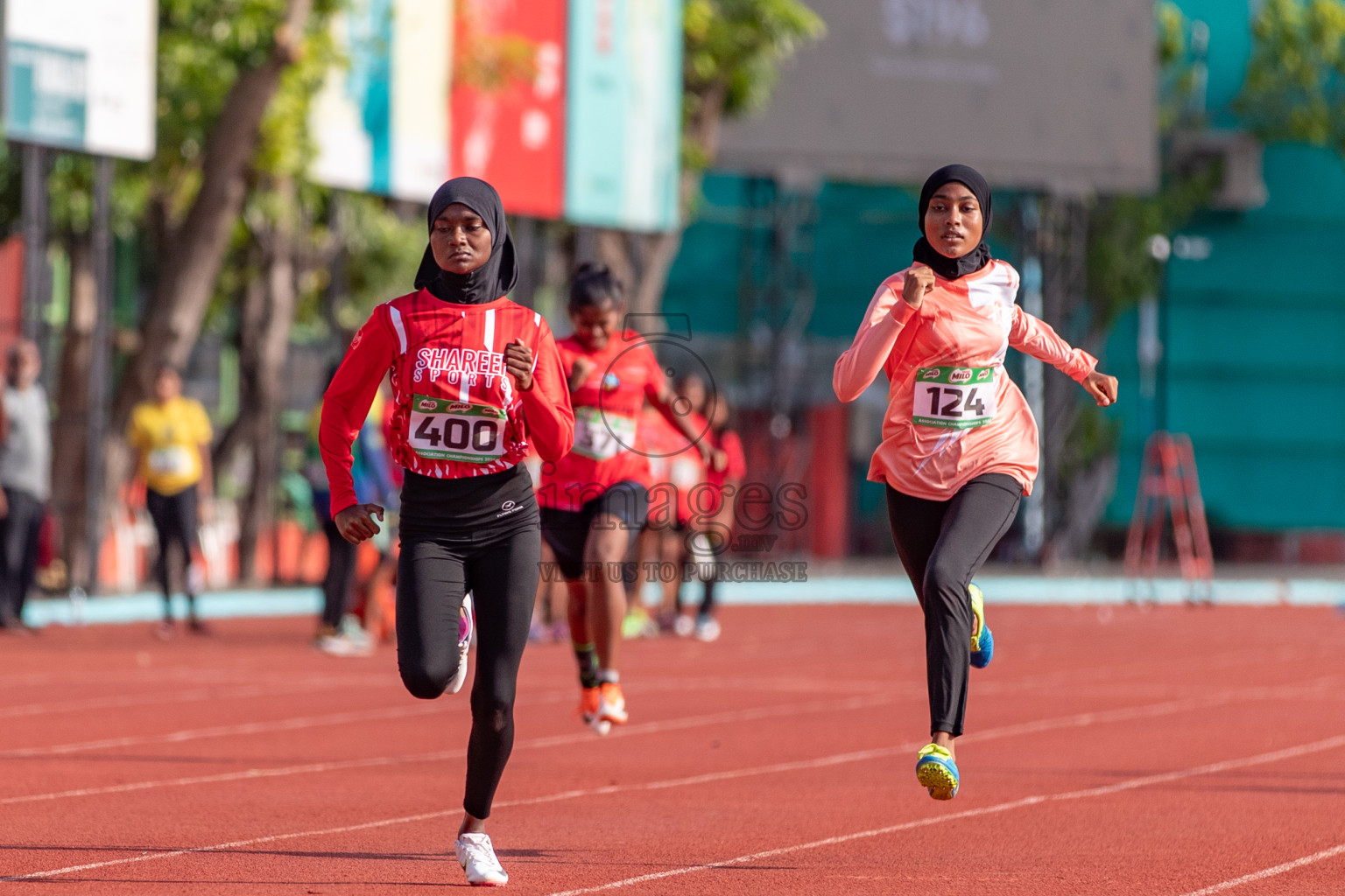 Day 4 of MILO Athletics Association Championship was held on Friday, 8th March 2024 in Male', Maldives. Photos: Hasna Hussain