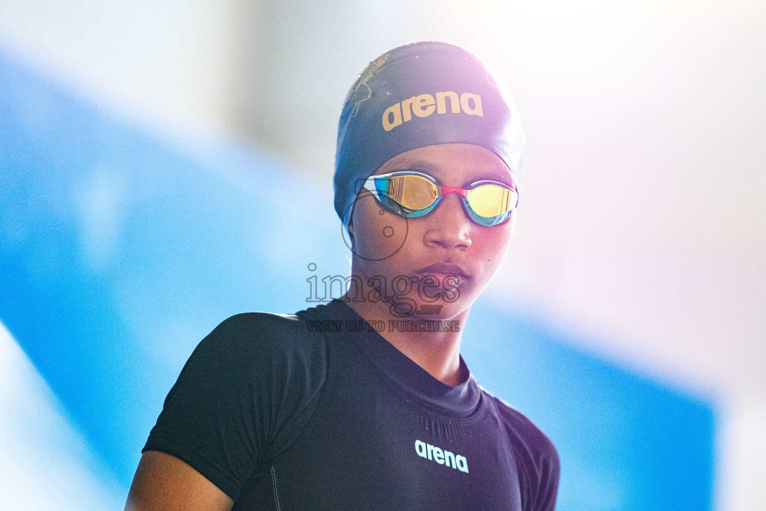 Day 4 of 20th Inter-school Swimming Competition 2024 held in Hulhumale', Maldives on Tuesday, 15th October 2024. Photos: Ismail Thoriq / images.mv