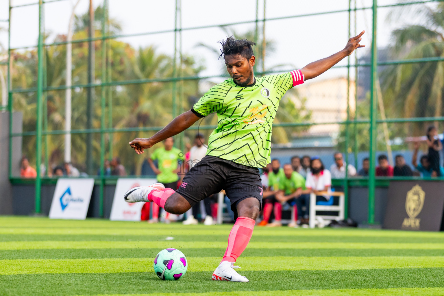 JJ Sports Clubvs Fasgandu SC in Day 1 of BG Futsal Challenge 2024 was held on Thursday, 12th March 2024, in Male', Maldives Photos: Nausham Waheed / images.mv