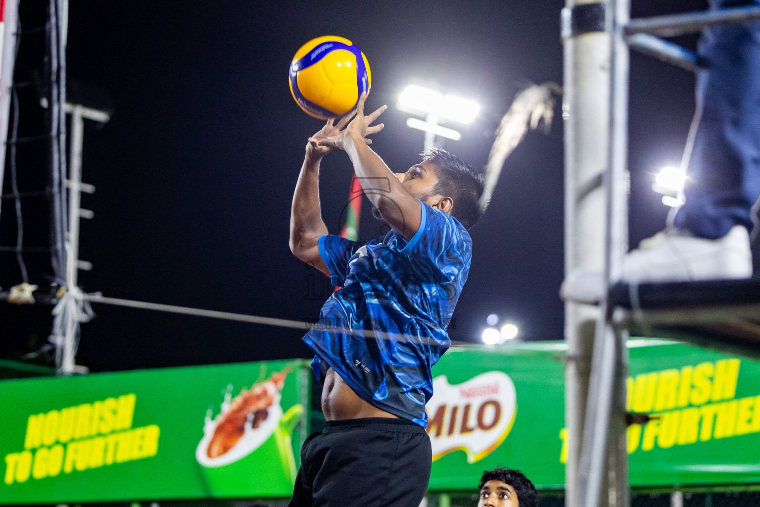 Day 2 of Interschool Volleyball Tournament 2024 was held in Ekuveni Volleyball Court at Male', Maldives on Sunday, 24th November 2024. Photos: Nausham Waheed / images.mv