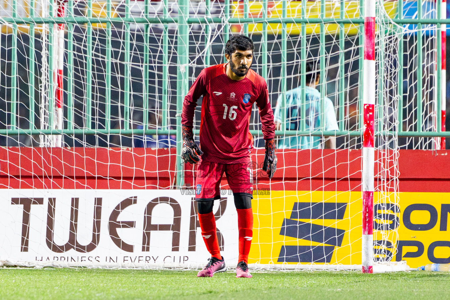 Lh Naifaru vs Lh Kurendhoo in Lhaviyani Atoll Finals Day 26 of Golden Futsal Challenge 2025 was held on Thursday , 30th January 2025, in Hulhumale', Maldives. Photos: Nausham Waheed / images.mv