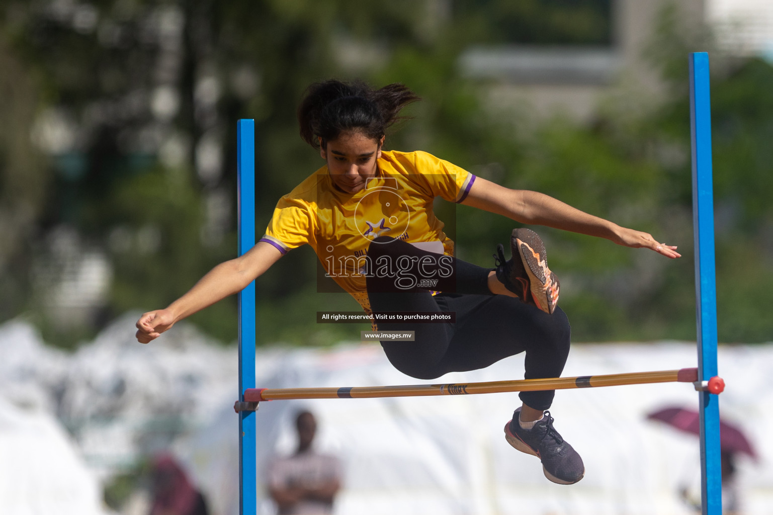 Day three of Inter School Athletics Championship 2023 was held at Hulhumale' Running Track at Hulhumale', Maldives on Tuesday, 16th May 2023. Photos: Shuu / Images.mv