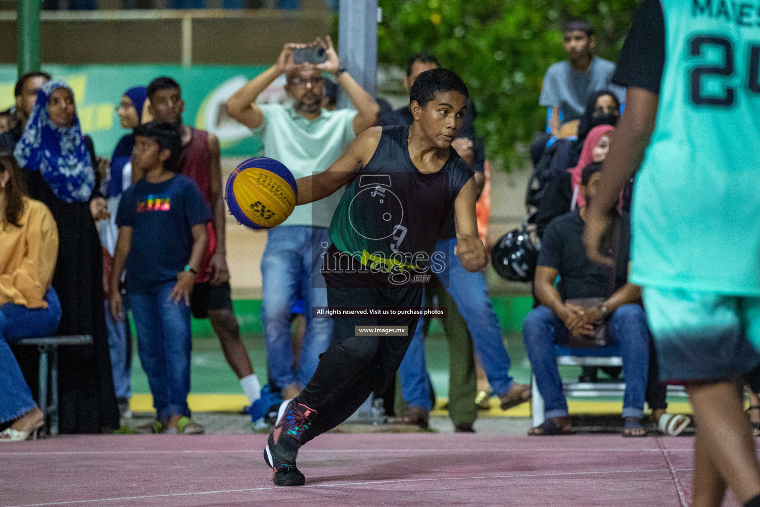 Day2 of Slamdunk by Sosal on 13th April 2023 held in Male'. Photos: Nausham waheed /images.mv