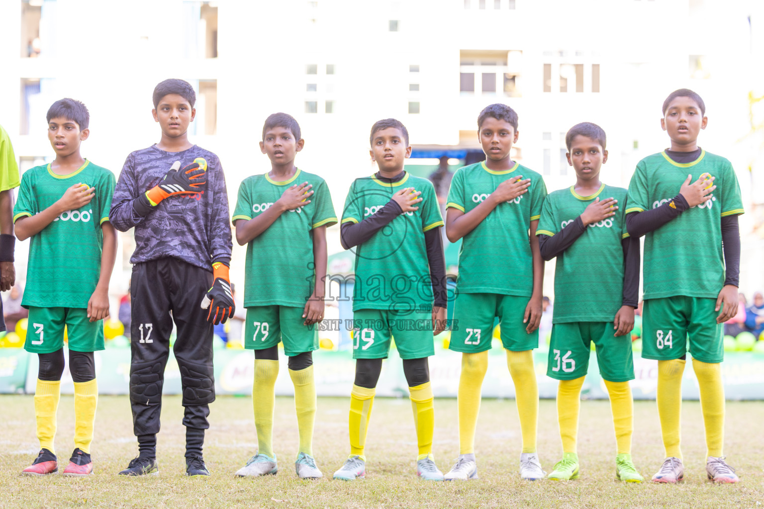 Day 3 of MILO Academy Championship 2025 (U-12) was held at Henveiru Stadium in Male', Maldives on Saturday, 3rd May 2025. Photos: Ismail Thoriq / images.mv