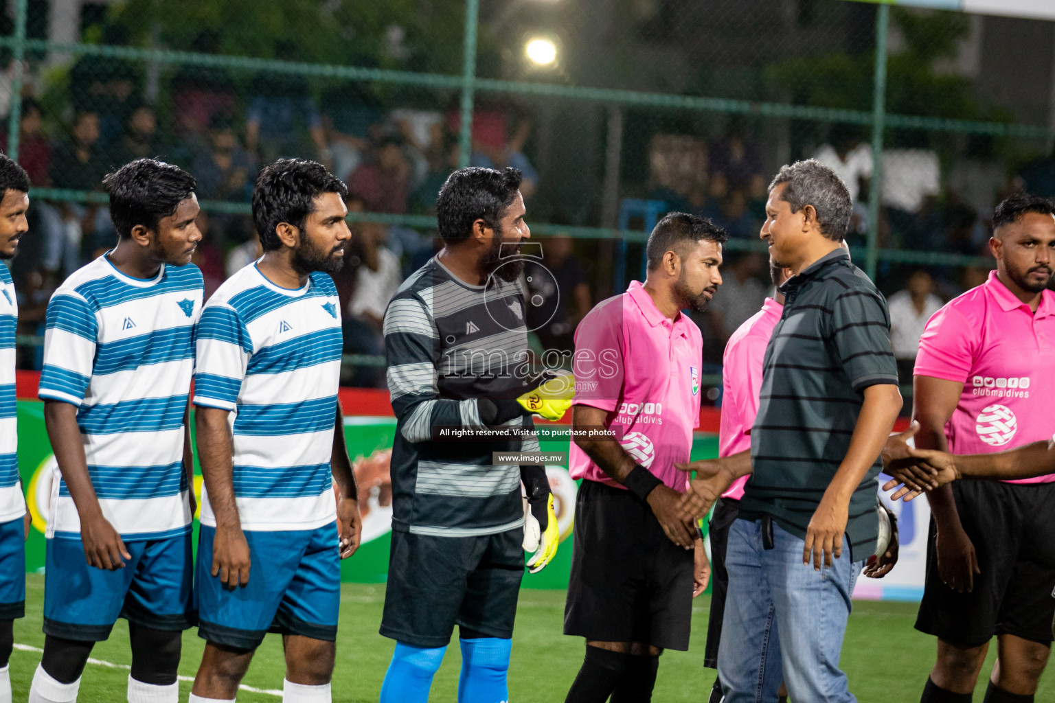 Club AVSEC vs TEAM DJA in Club Maldives Cup 2022 was held in Hulhumale', Maldives on Sunday, 9th October 2022. Photos: Hassan Simah / images.mv