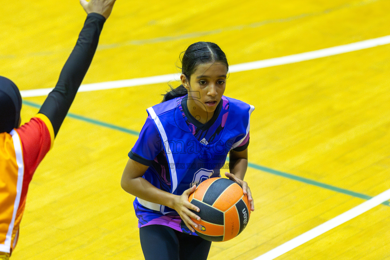 Day 4 of 21st National Netball Tournament was held in Social Canter at Male', Maldives on Saturday, 11th May 2024. Photos: Mohamed Mahfooz Moosa / images.mv