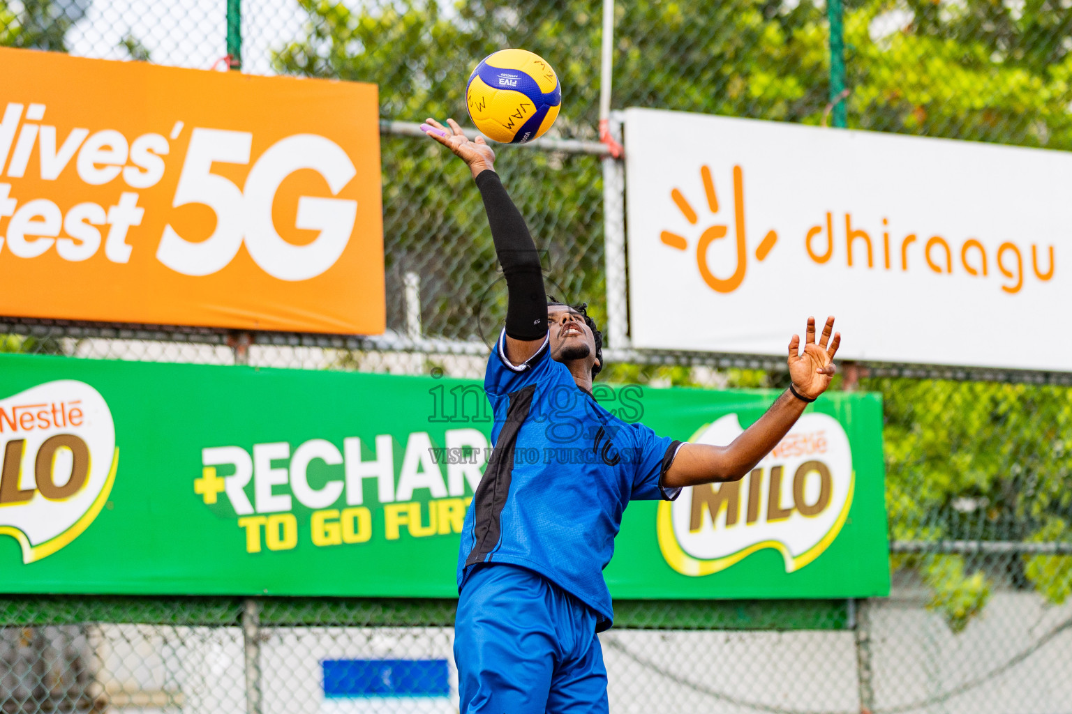 Milo National Junior Volleyball Championship 2025 Day 1 was held on Saturday, 22nd November 2025 at Ekuveni Turf Court Male', Maldives. Photos: Areef Adam / images.mv
