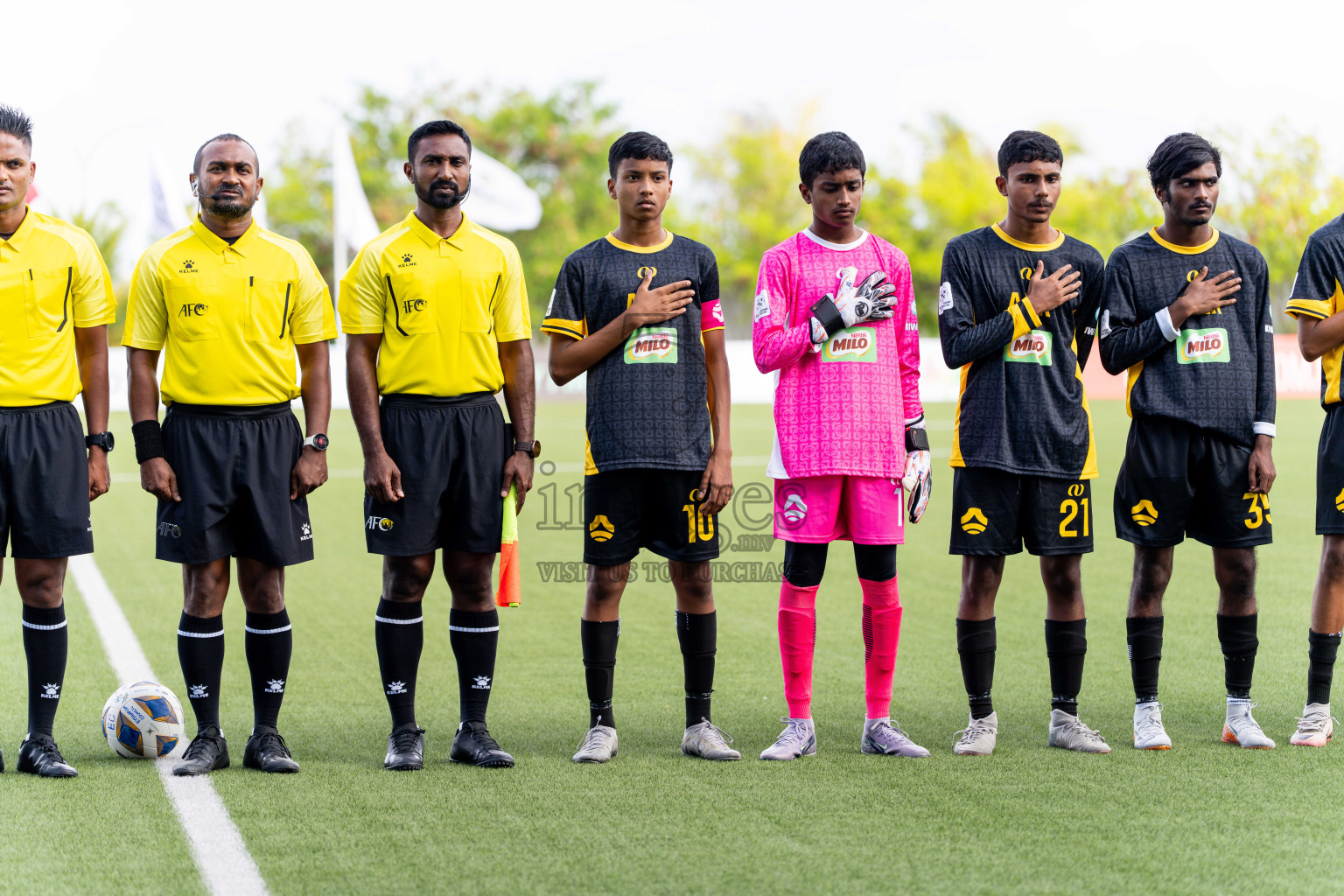 Huss Songun FT VS Aajeelakah Eydhafushi FT in Day 4 of Eydhafushi Cup 2025 held in Eydhafushi Football Stadium at B. Eydhafushi, Maldives on Monday, 8th September 2025. Photos: Arif Rasheed / images.mv