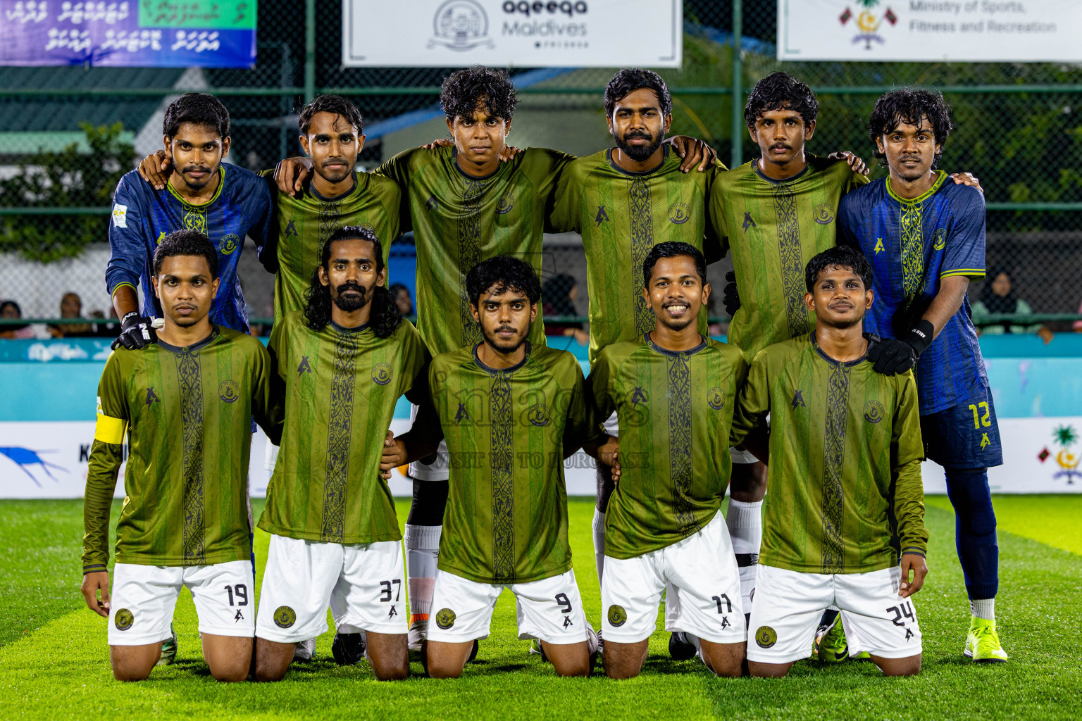 Comienzo fc vs The dee ess kay in Day 1 of Laamehi Dhiggaru Ekuveri Futsal Challenge 2025 was held on Thursday, 24th July 2025, at Dhiggaru Futsal Ground, Dhiggaru, Maldives Photos: Nausham Waheed / images.mv