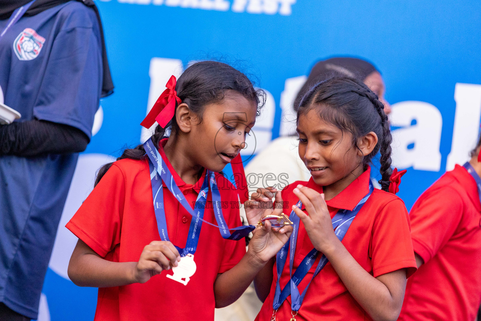 Day 3 of Nestle' Kids Netball Fest 2023 held in Henveyru Stadium, Male', Maldives on Saturday, 2nd December 2023.
Photos: Ismail Thoriq / images.mv