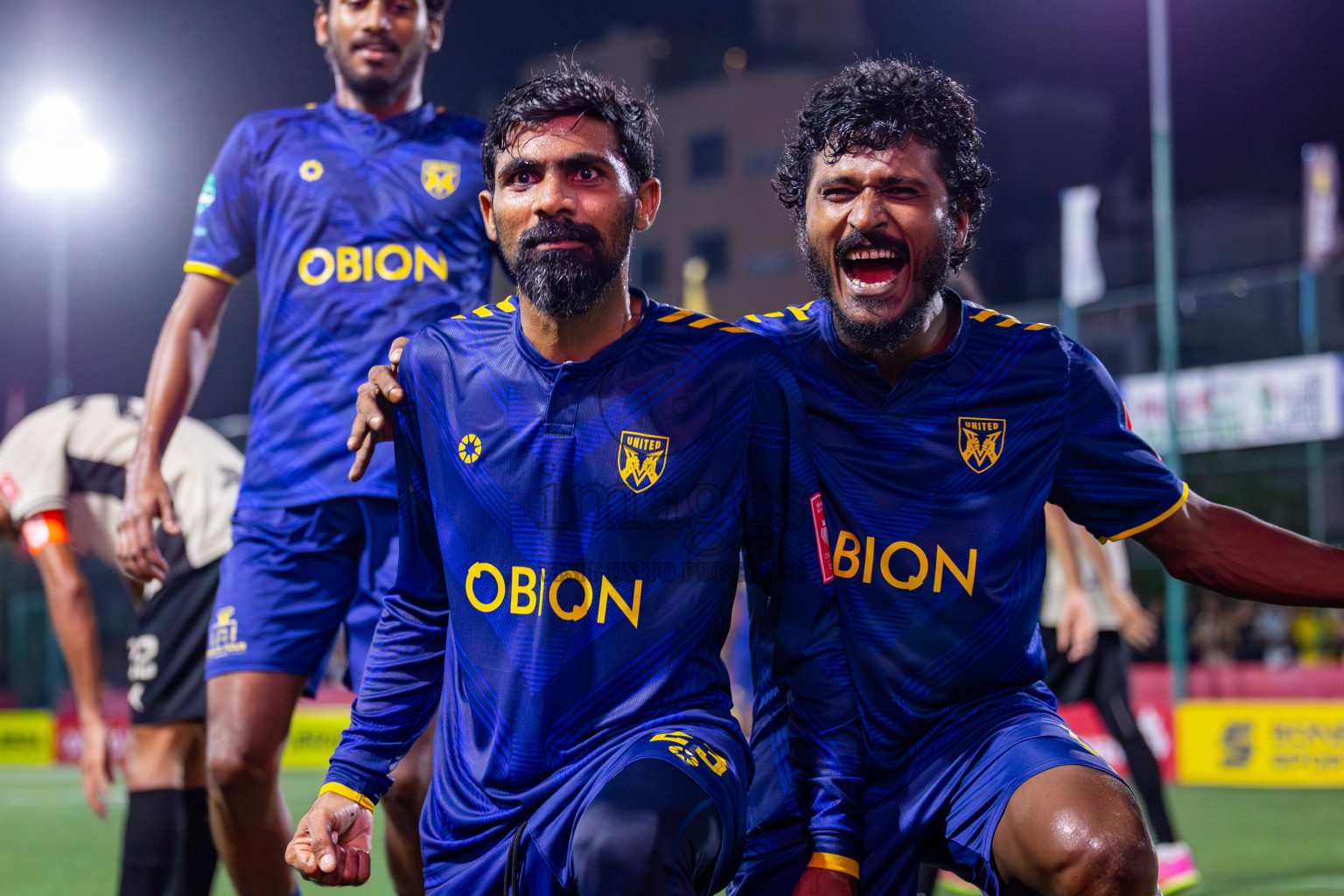 B Eydhafushi vs Lh Kurendhoo on Day 34 of Golden Futsal Challenge 2024 was held on Monday, 19th February 2024, in Hulhumale', Maldives
Photos: Mohamed Mahfooz Moosa / images.mv