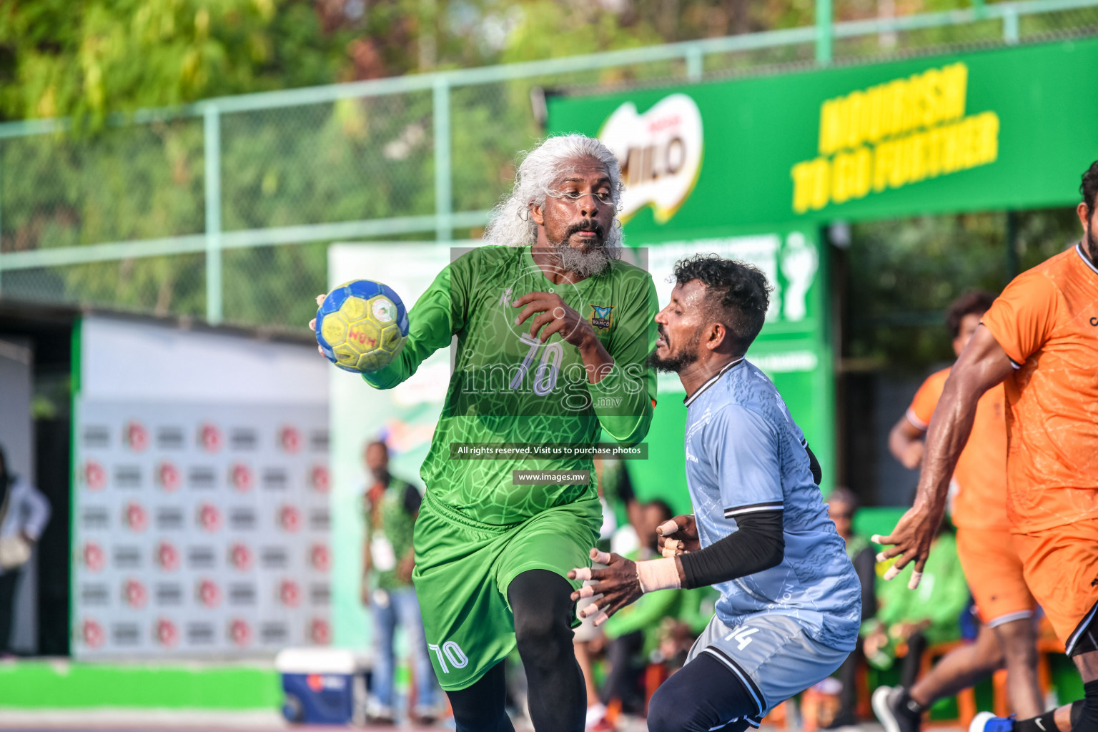 Day 6 of Milo 6th Inter Office Handball Tournament 2022 - Photos by Nausham Waheed