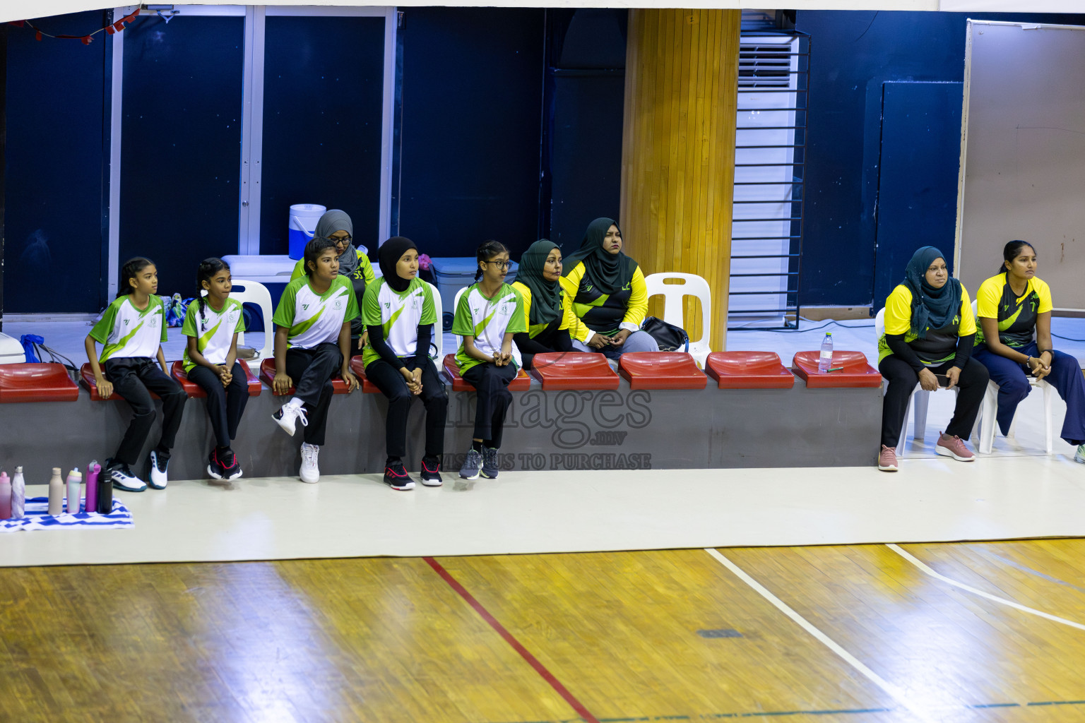 Day 1 of Inter-School Netball Tournament 2025 was held in Social Center Indoor Hall on Saturday, 18th October 2025. Photos: Areef Adam / images.mv