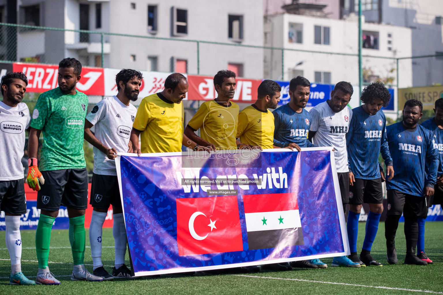 SH. Maroshi vs SH. Kanditheem in Day 7 of Golden Futsal Challenge 2023 on 11 February 2023 in Hulhumale, Male, Maldives