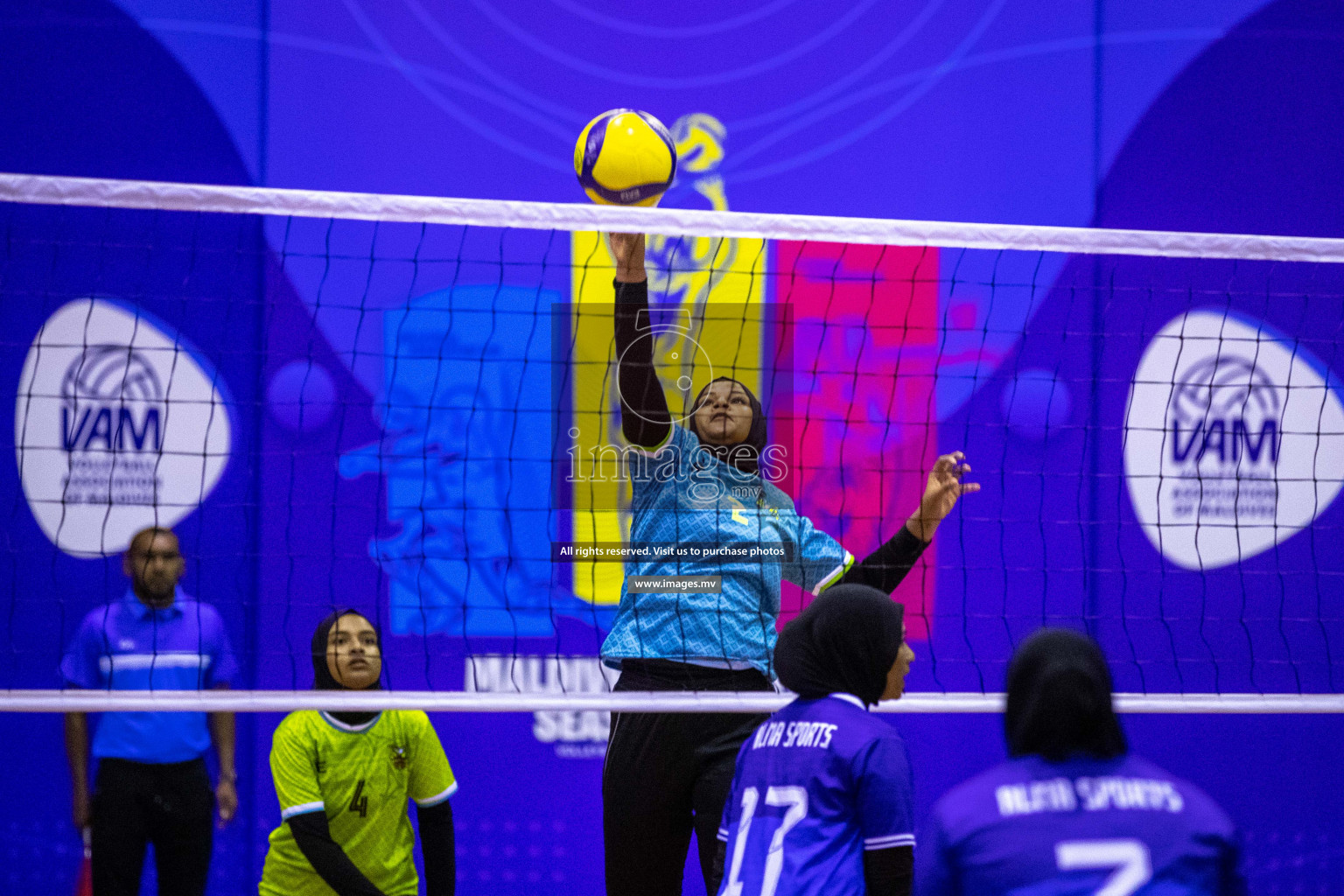 Volleyball Association Cup 2022-Women's Division-Match Day 3 was held in Male', Maldives on Thursday, 26th May 2022 Photos By: Ismail Thoriq / images.mv