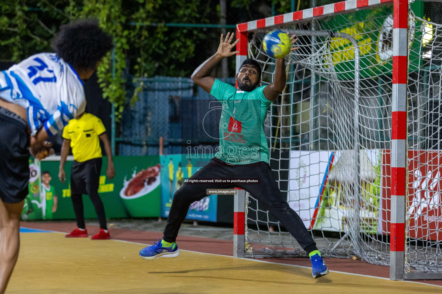 Day 5 of 7th Inter-Office/Company Handball Tournament 2023, held in Handball ground, Male', Maldives on Tuesday, 19th September 2023 Photos: Nausham Waheed/ Images.mv