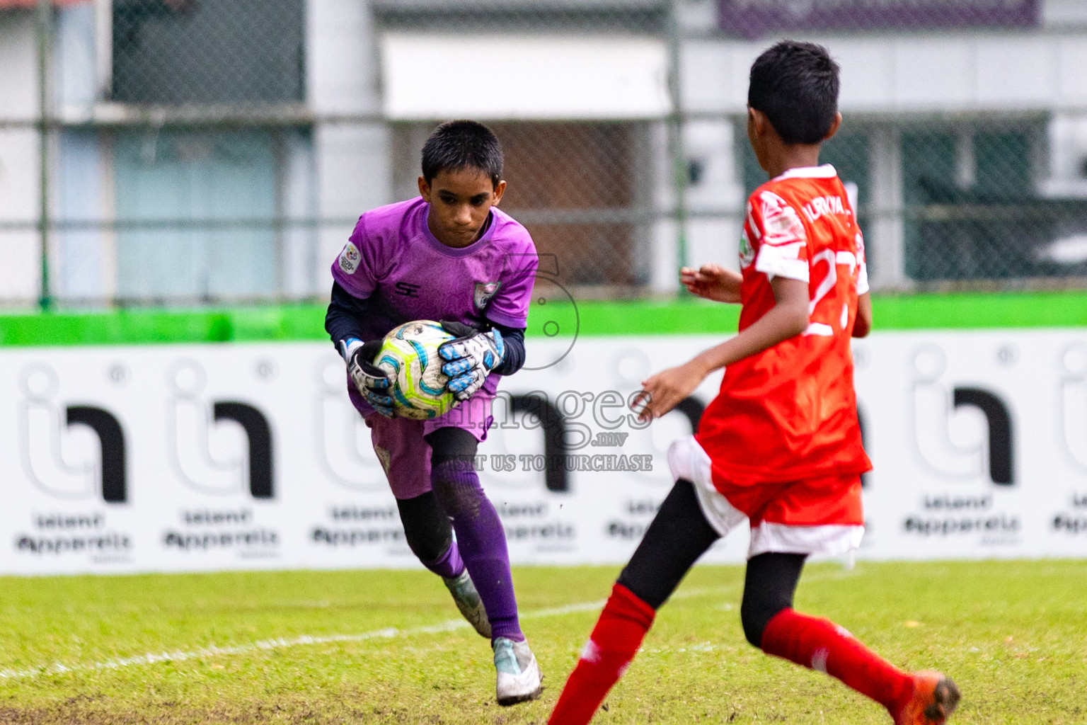 Eagles vs Hurriya in day 6 of Dhivehi Youth League 2024 held at Henveiru Stadium on Saturday 30th November 2024. Photos: Shuu Abdul Sattar/ Images.mv