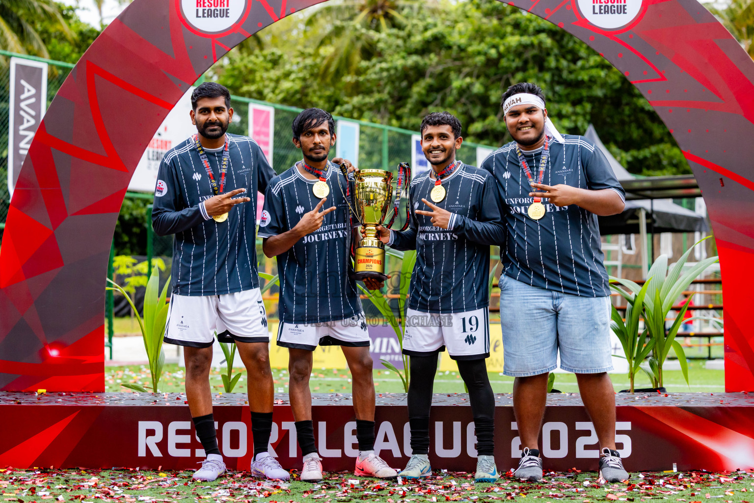 Anantara vs Finolhu in Final of Resort League 2025 (Baa Zone) was held on Friday, 18th July 2025 in Avani+ Fares Maldives Resort, Baa Atoll, Maldives. Photos: Nausham Waheed  / images.mv