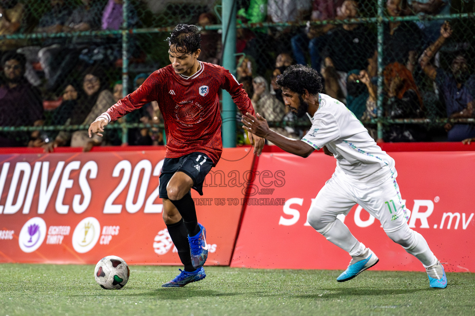 CLUB 220 vs TEAM MCC in Club Maldives Classic 2024 held in Rehendi Futsal Ground, Hulhumale', Maldives on Sunday, 15th September 2024. Photos: Mohamed Mahfooz Moosa / images.mv