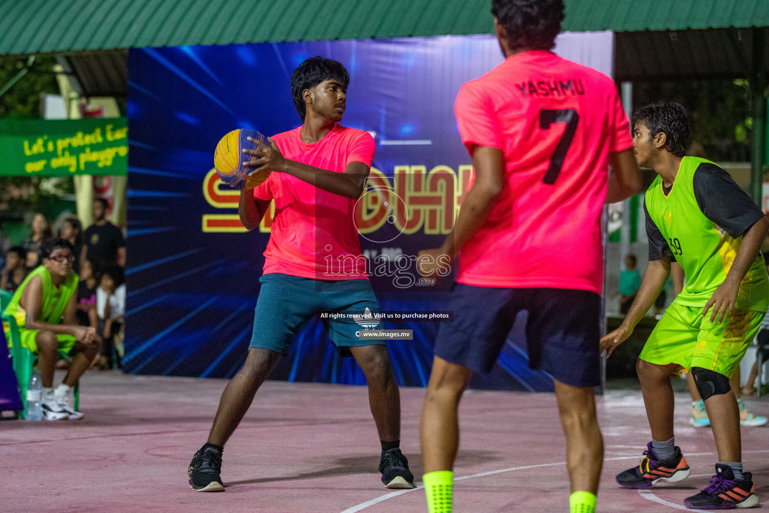 Day 5 of Slamdunk by Sosal on 16th April 2023 held in Male'. Photos: Nausham Waheed / images.mv