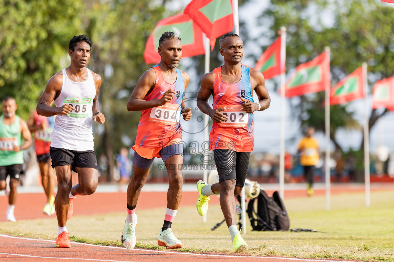 Day 1 of National Athletics Championship 2025 was held at Ekuveni Running Ground in Male', Maldives on Thursday, 14th August 2025. Photos: Areef Adam / images.mv