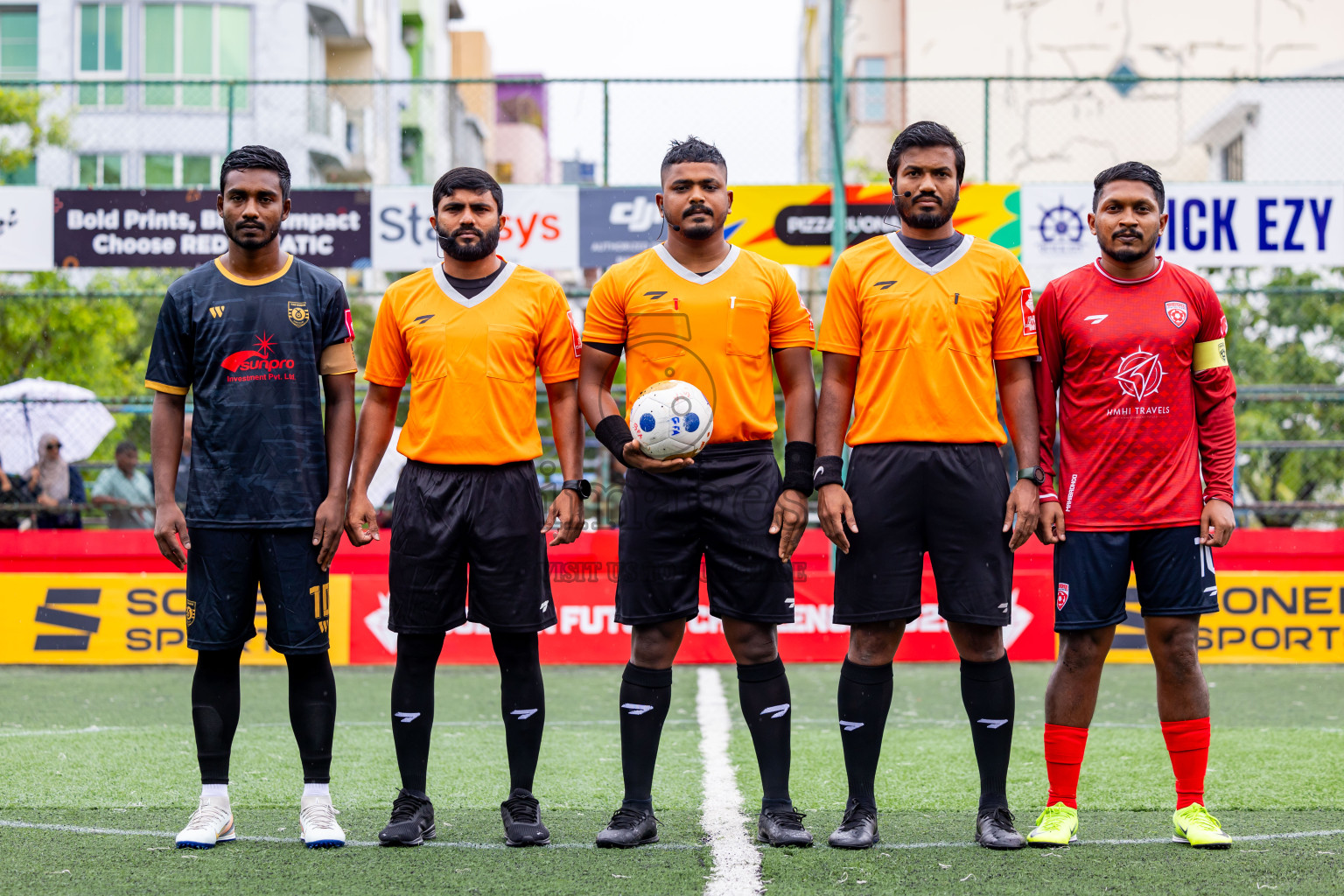 ADh Mandhoo vs ADh Mahibadhoo in Day 10 of Golden Futsal Challenge 2025 was held on Tuesday, 14th January 2025, in Hulhumale', Maldives Photos: Nausham Waheed / images.mv
