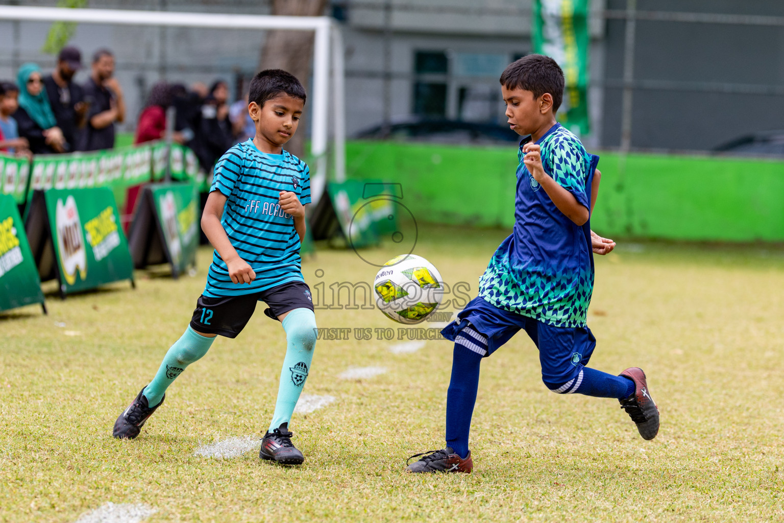 Day 1 of MILO SVAM Juniors 2025 (U-8) was held at Henveiru Stadium in Male', Maldives on Thursday, 26th June 2025. 
Photos: Hassan Simah / images.mv