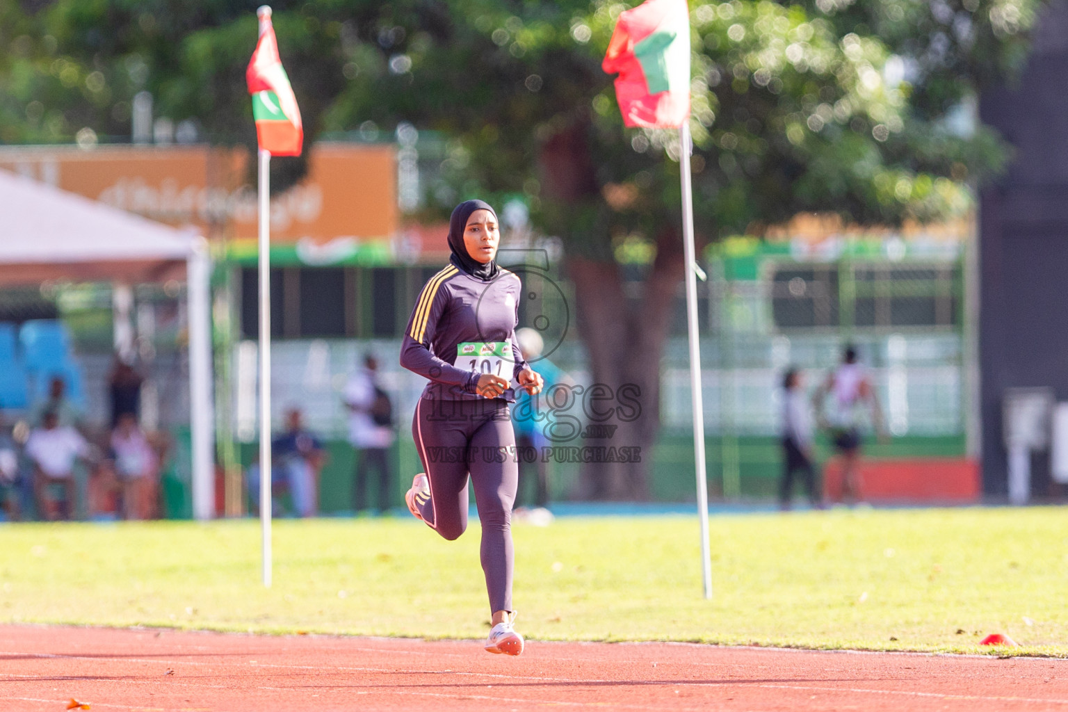 Day 1 of 33rd National Athletics Championship was held in Ekuveni Track at Male', Maldives on Thursday, 5th September 2024. Photos: Shuu Abdul Sattar / images.mv