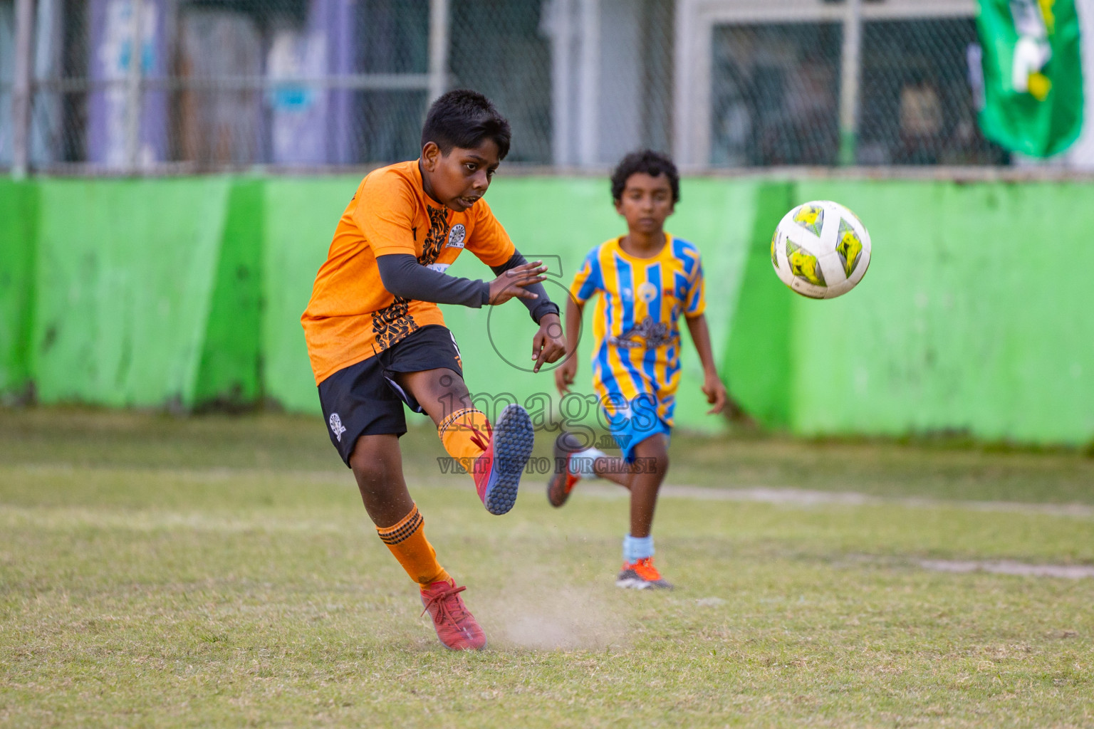 Day 2 of MILO Academy Championship 2025 was held on Friday, 14th February 2025 in Henveiru Stadium. 
Photos: Hassan Simah / Images.mv