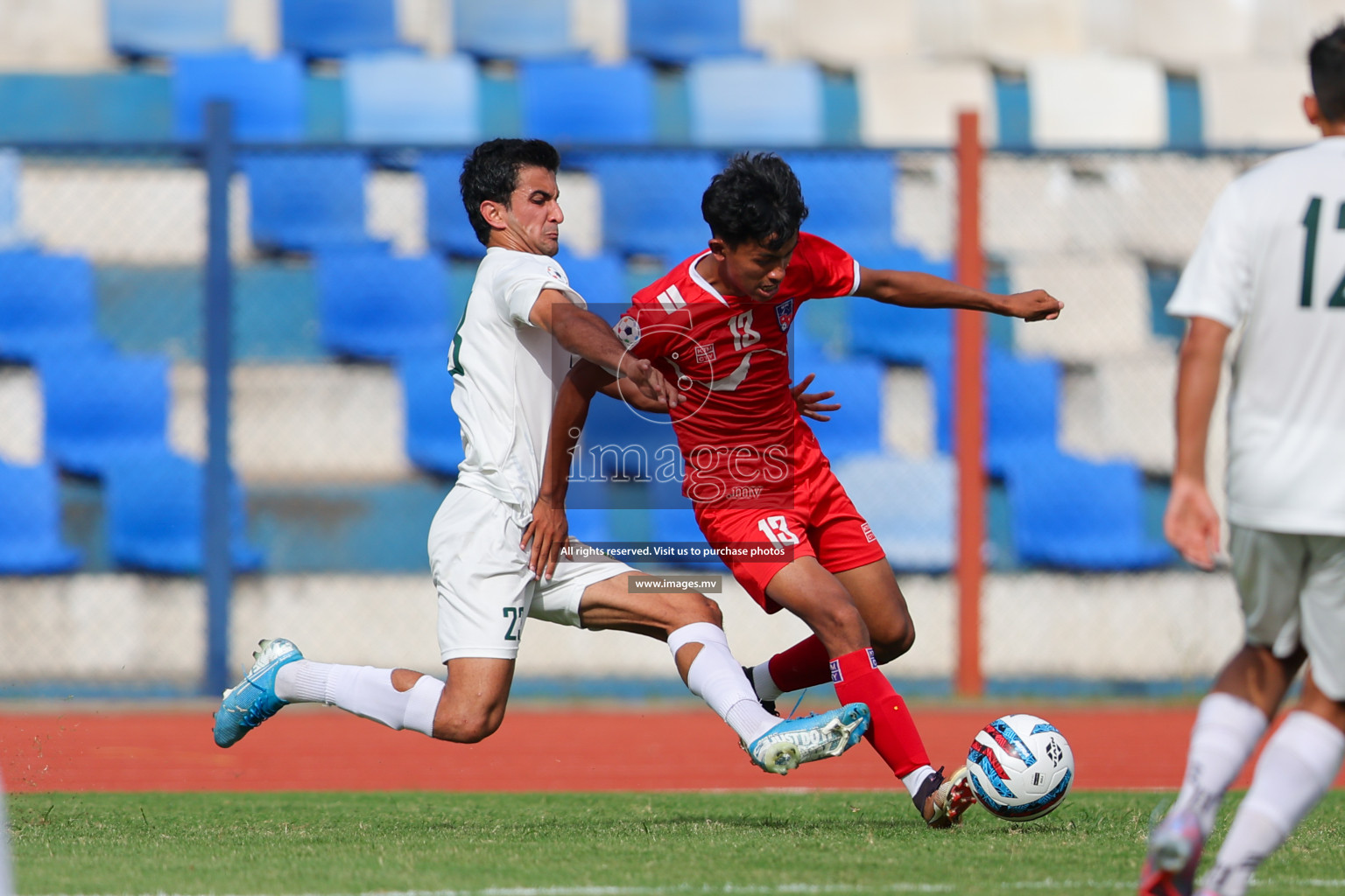 Nepal vs Pakistan in SAFF Championship 2023 held in Sree Kanteerava Stadium, Bengaluru, India, on Tuesday, 27th June 2023. Photos: Nausham Waheed, Hassan Simah / images.mv