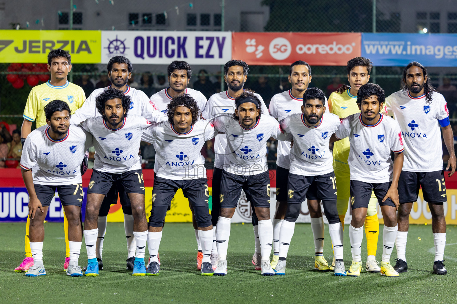 DH Maaenboodhoo vs DH Kudahuvadhoo in Dhaalu Atoll Finals in Day 25 of Golden Futsal Challenge 2025 was held on Wednesday , 28th January 2025, in Hulhumale', Maldives. Photos: Nausham Waheed / images.mv