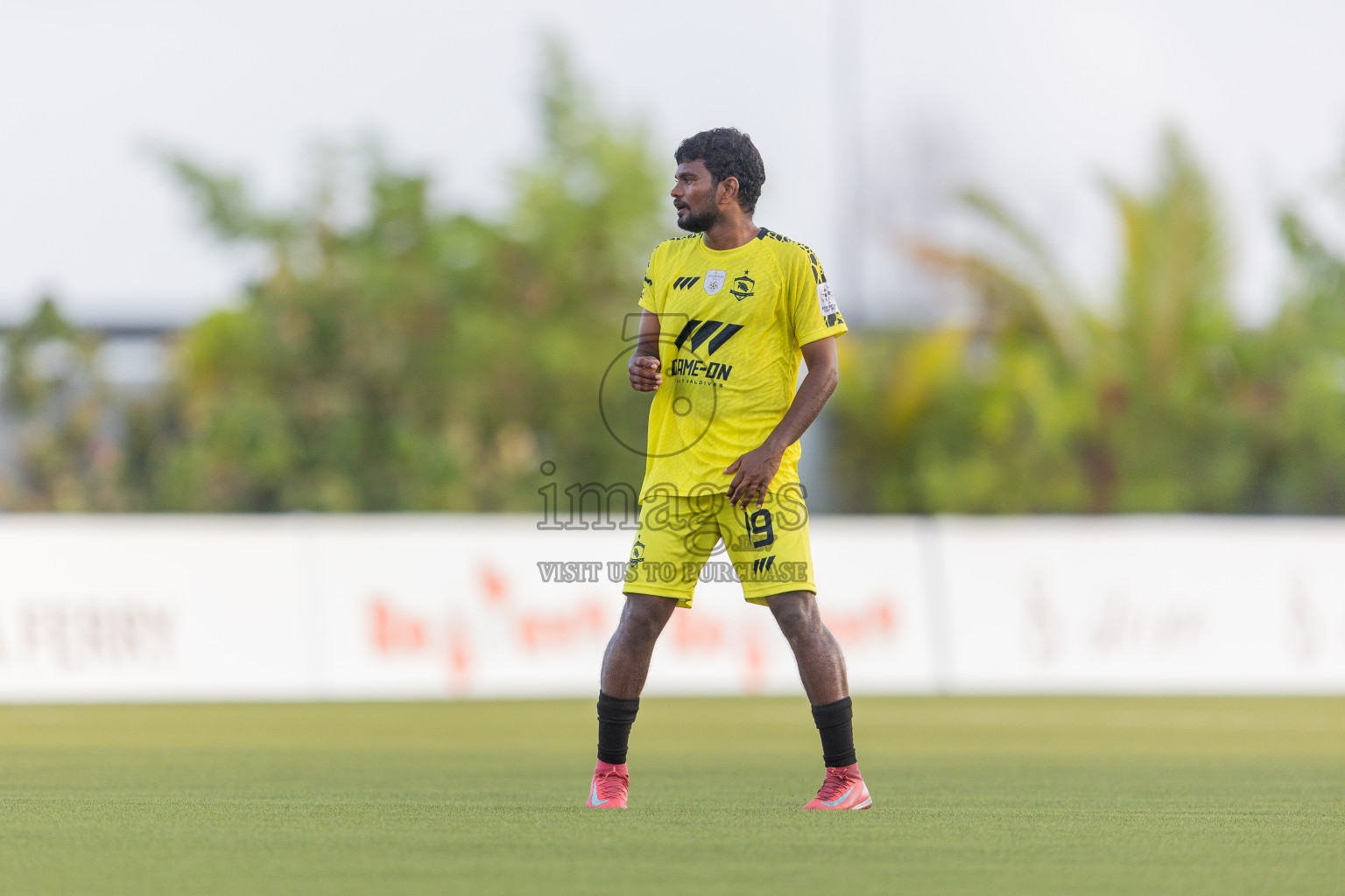 Velaa Sports Club vs Team Middle East in Day 3 of Eydhafushi Cup 2025 held in Eydhafushi Football Stadium at B. Eydhafushi, Maldives on Sunday, 7th September 2025.
