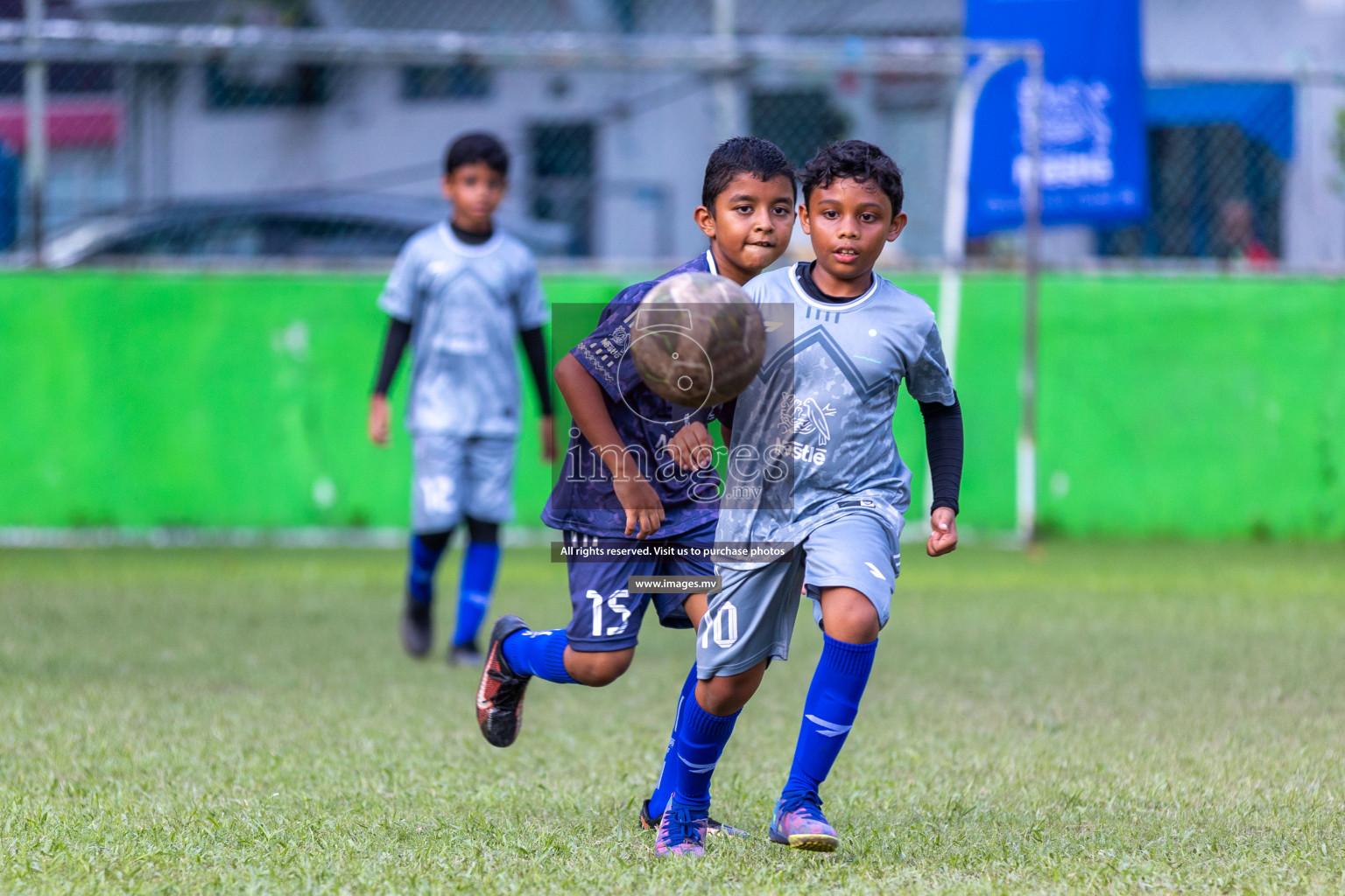 Day 2 of Nestle kids football fiesta, held in Henveyru Football Stadium, Male', Maldives on Thursday, 12th October 2023 Photos: Ismail Thoriq / Images.mv