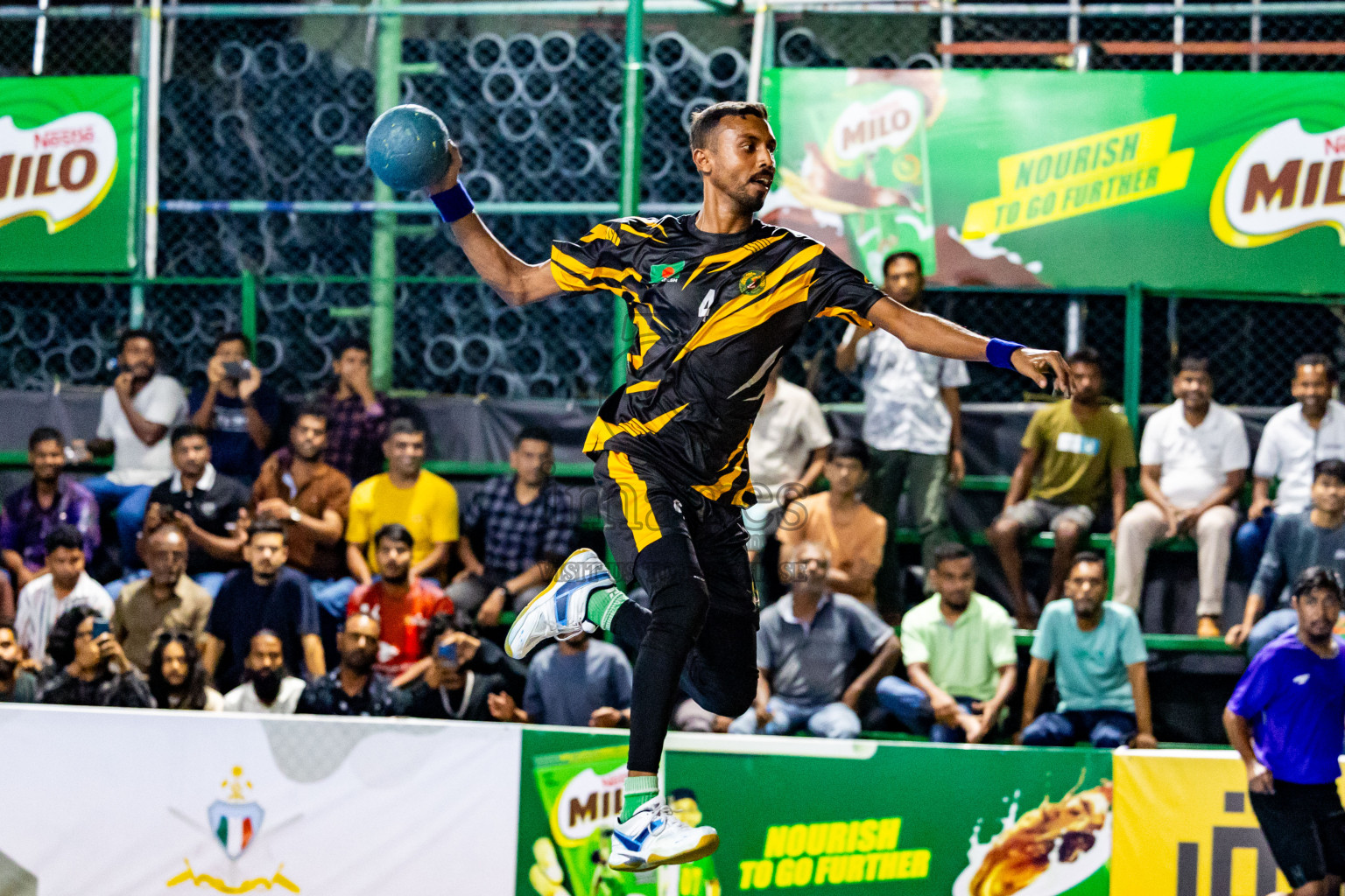 U-19 National Team vs Bangladesh Ansarvdp from Handball International Friendly Series held in Handball ground, Male', Maldives on Sunday, 30th June 2023 Photos: Nausham Waheed/ Images.mv