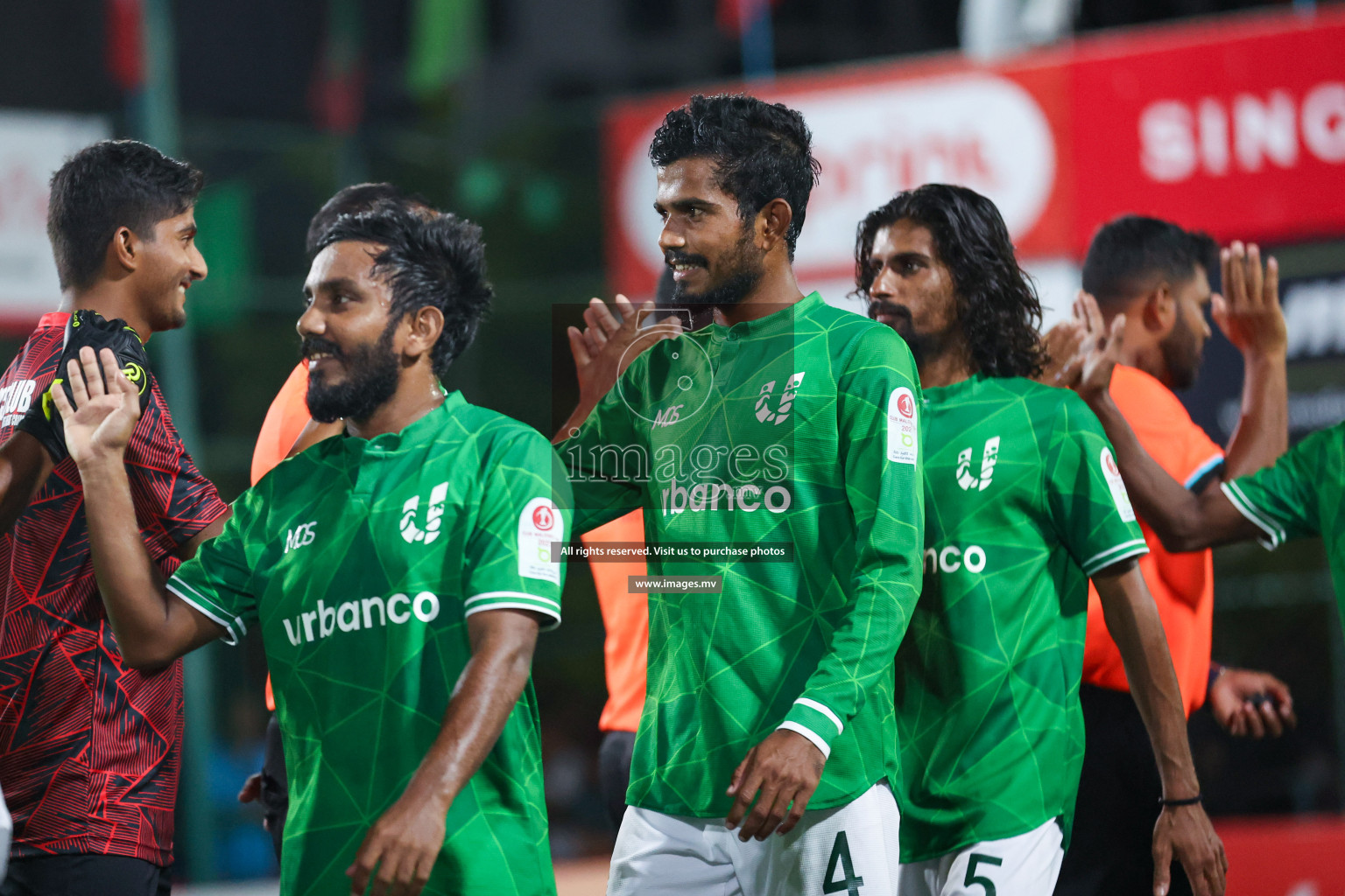 Club URBANCO vs Police Club in Club Maldives Cup 2023 held in Hulhumale, Maldives, on Friday, 28th July 2023 Photos: Nausham Waheed/ images.mv