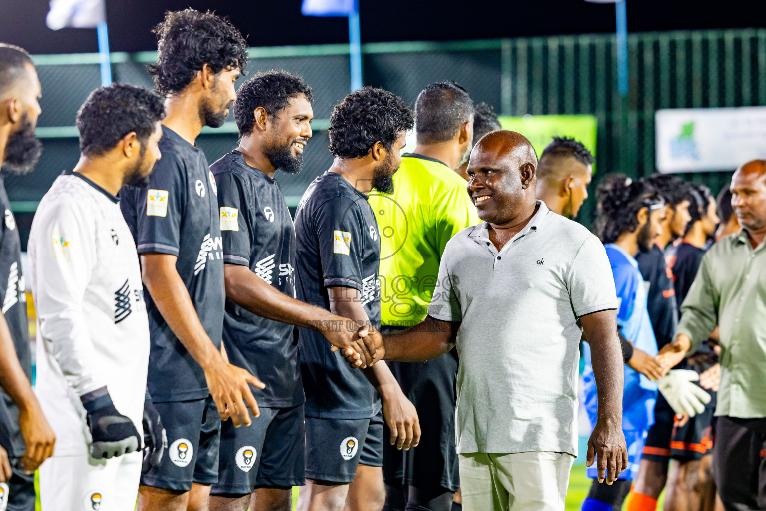 Dee Cee Jay SC vs Much Black in Semi Final of Laamehi Dhiggaru Ekuveri Futsal Challenge 2024 was held on Monday, 29th July 2024, at Dhiggaru Futsal Ground, Dhiggaru, Maldives Photos: Nausham Waheed / images.mv