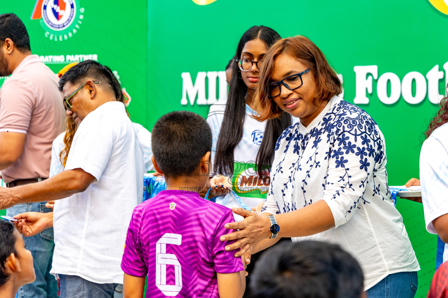 Day 2 of MILO Kids Football Fiesta was held at National Stadium in Male', Maldives on Saturday, 24th February 2024.