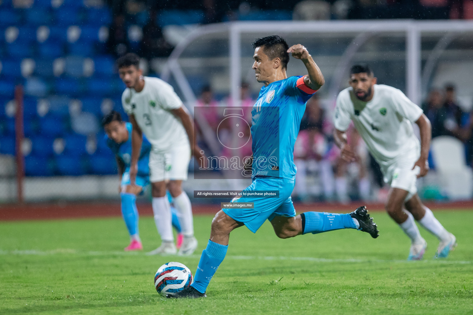 India vs Pakistan in the opening match of SAFF Championship 2023 held in Sree Kanteerava Stadium, Bengaluru, India, on Wednesday, 21st June 2023. Photos: Nausham Waheed / images.mv