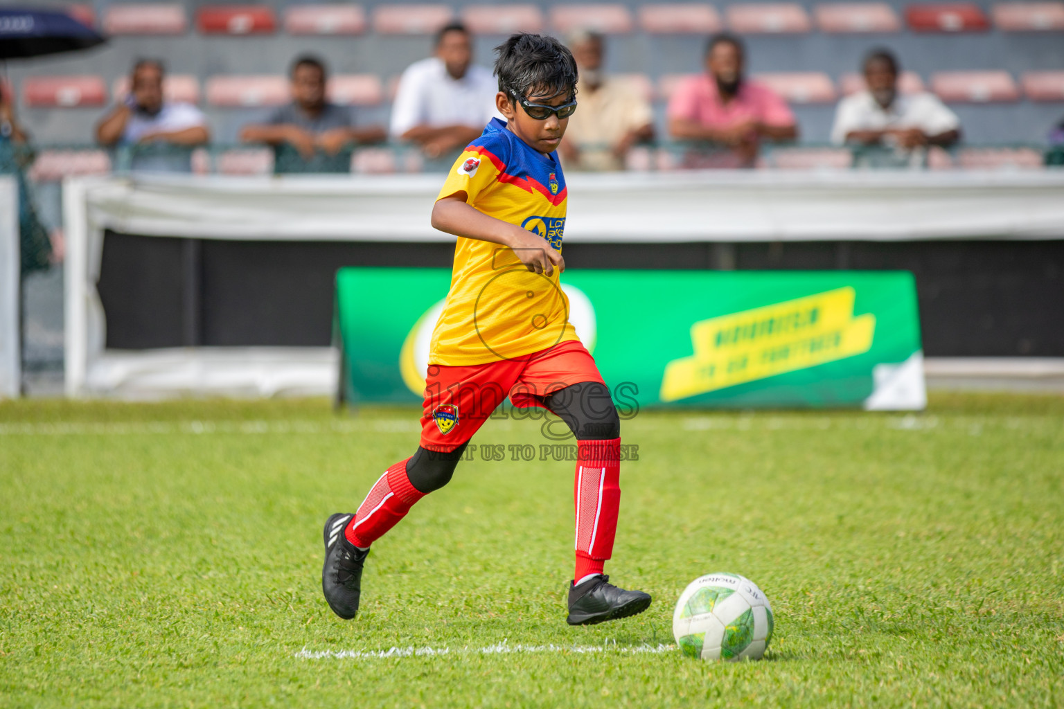 Day 2 of Under 10 MILO Academy Championship 2024 was held at National Stadium in Male', Maldives on Friday, 27th April 2024. Photos: Mohamed Mahfooz Moosa / images.mv