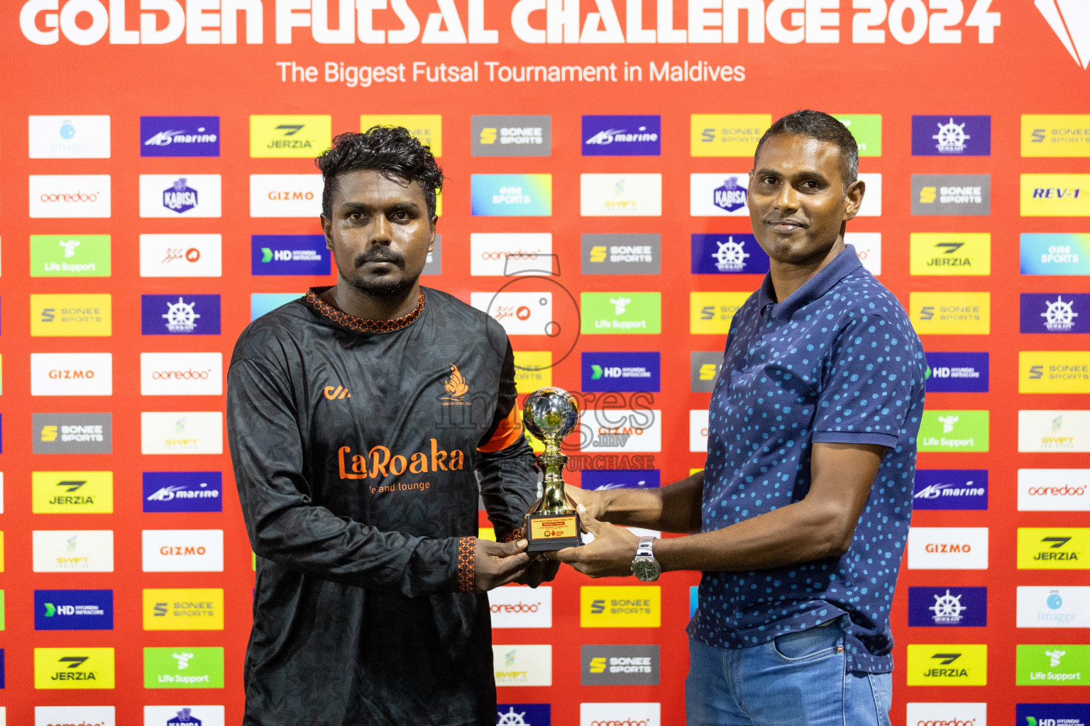 L Hithadhoo VS L Mundoo in Day 12 of Golden Futsal Challenge 2024 was held on Friday, 26th January 2024, in Hulhumale', Maldives Photos: Nausham Waheed / images.mv