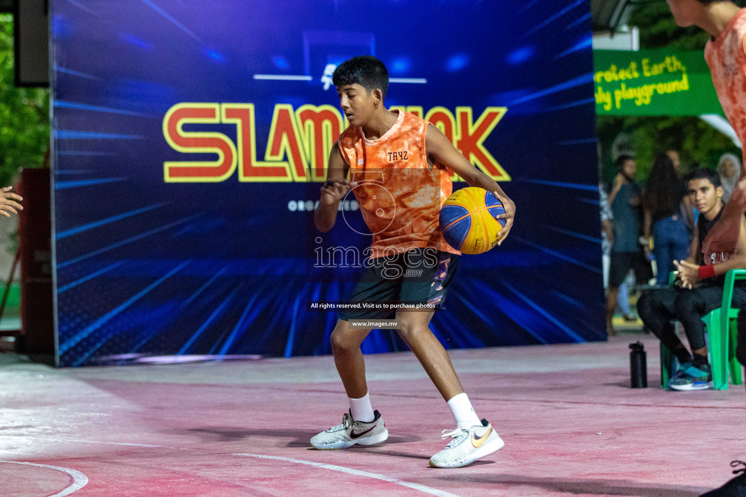 Day3 of Slamdunk by Sosal on 14th April 2023 held in Male'. Photos: Nausham waheed /images.mv