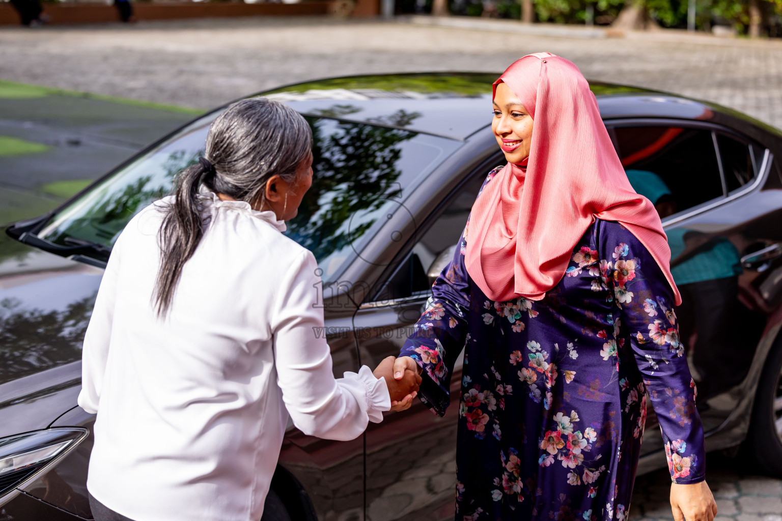 Day 1 of 25th Milo Inter-School Netball Tournament was held in Social Center at Male', Maldives on Thursday, 8th August 2024. Photos: Nausham Waheed / images.mv