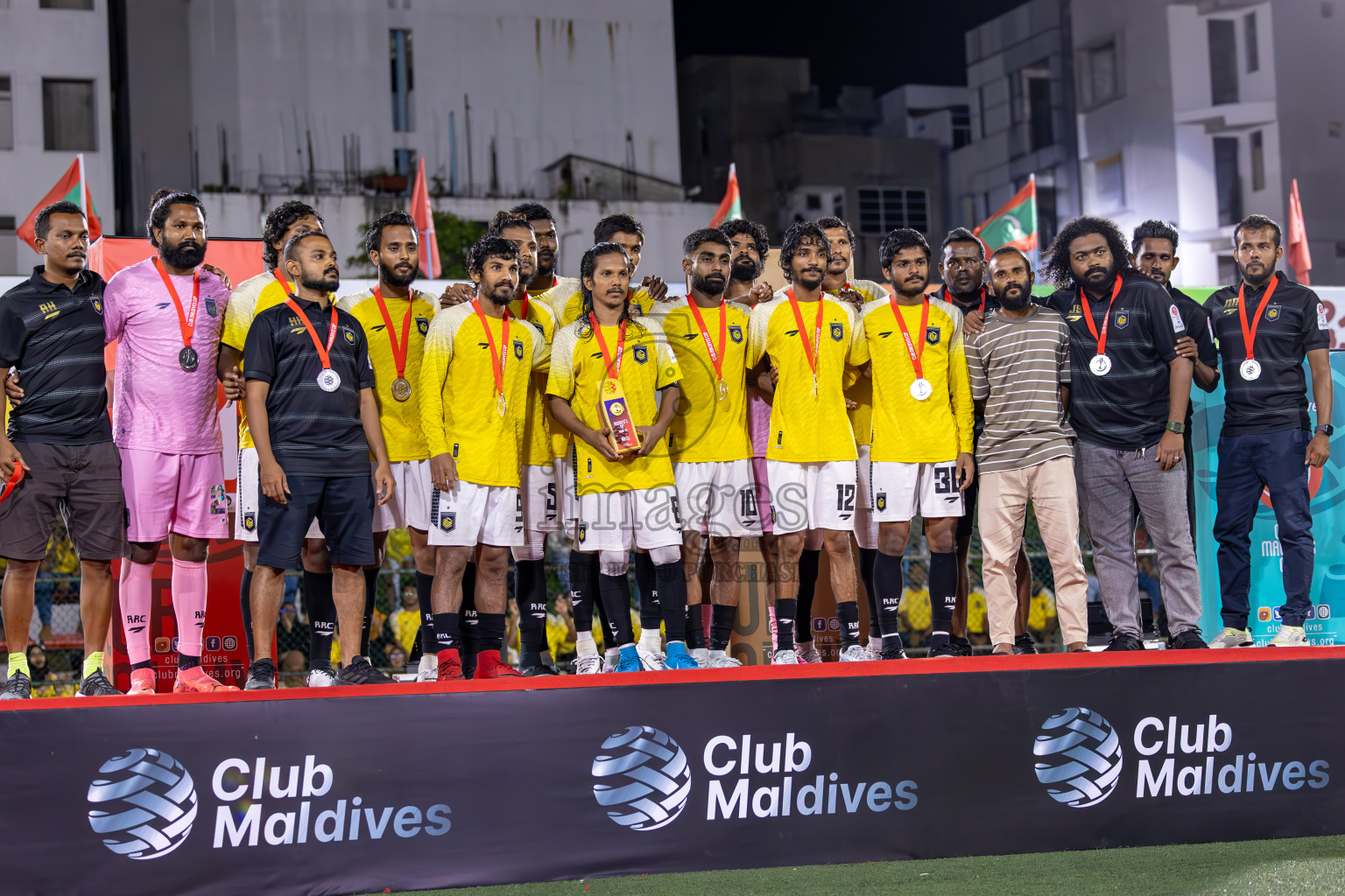 WAMCO vs RRC in the Final of Club Maldives Cup 2024 was held in Rehendi Futsal Ground, Hulhumale', Maldives on Friday, 18th October 2024. Photos: Ismail Thoriq / images.mv