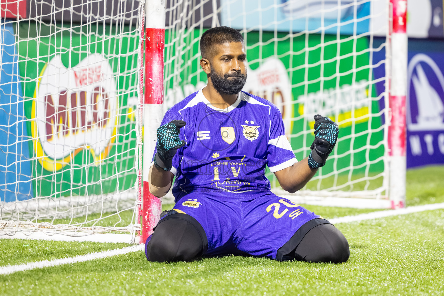 STO RC vs Club WAMCO in Day 14 of Club Maldives Cup 2025 was held in Rehendhi Futsal Ground, Hulhumale', Maldives on Tuesday, 14th October 2025. Photos: Mohamed Mahfooz Moosa / images.mv