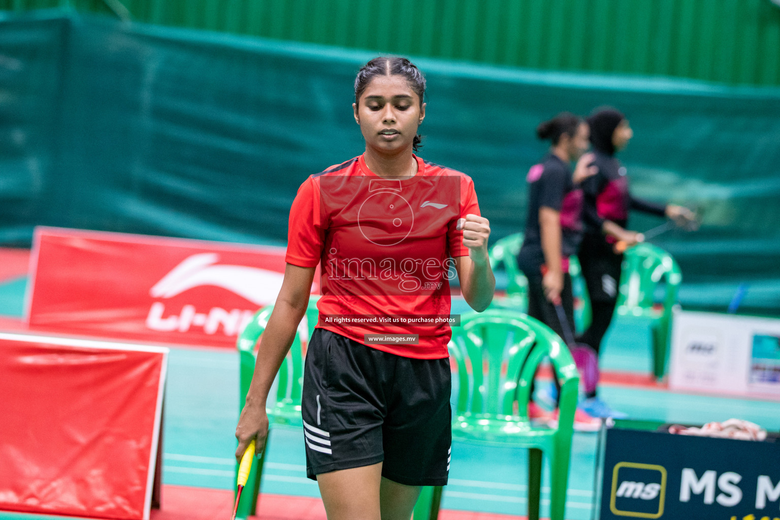 47th National Badminton Tournament 2021 held from 10 to 14 November 2021 in Male' Sports Complex, Maldives