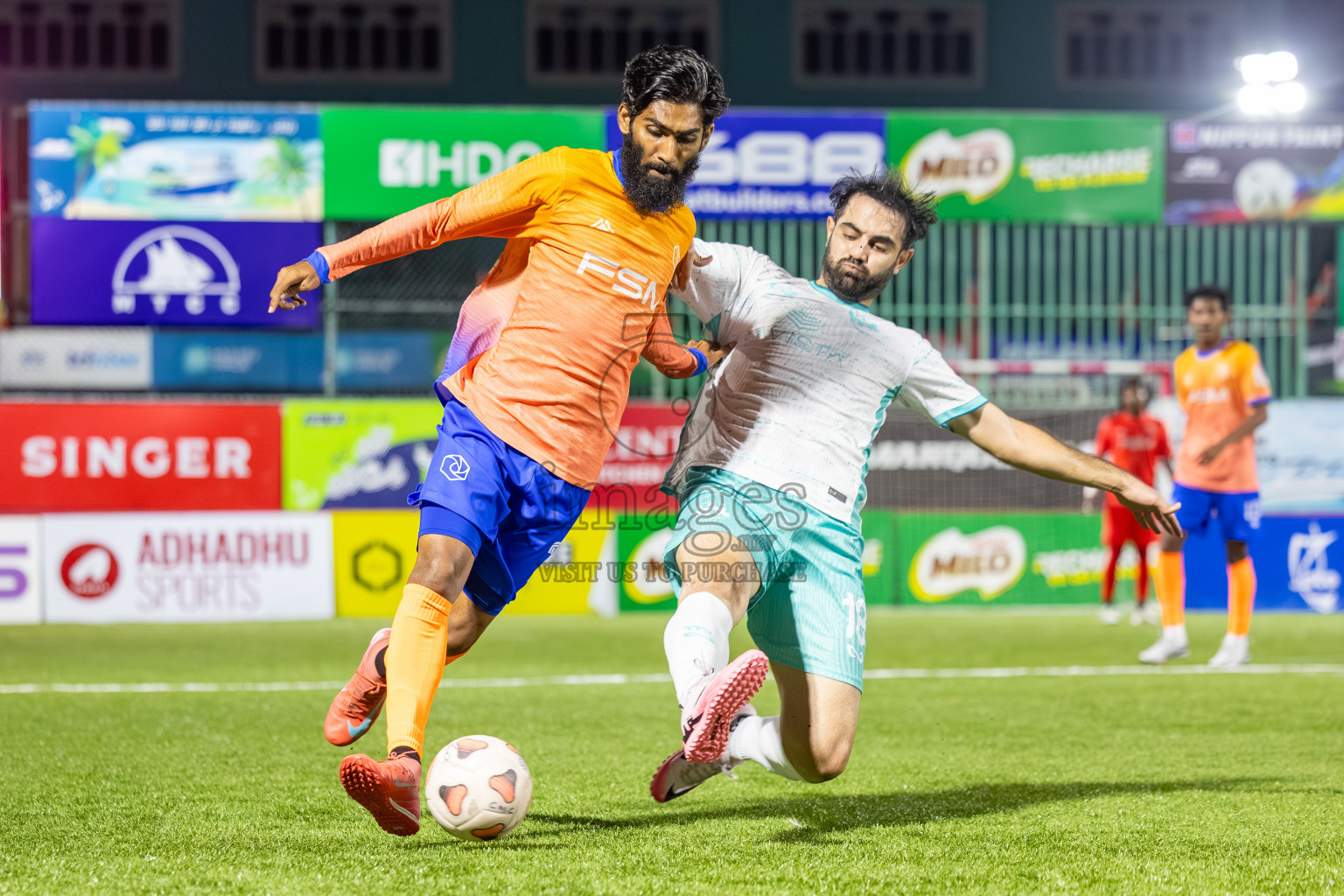 MPL vs Team FSM in Day 14 of Club Maldives Cup 2025 was held in Rehendhi Futsal Ground, Hulhumale', Maldives on Tuesday, 14th October 2025. Photos: Mohamed Mahfooz Moosa / images.mv