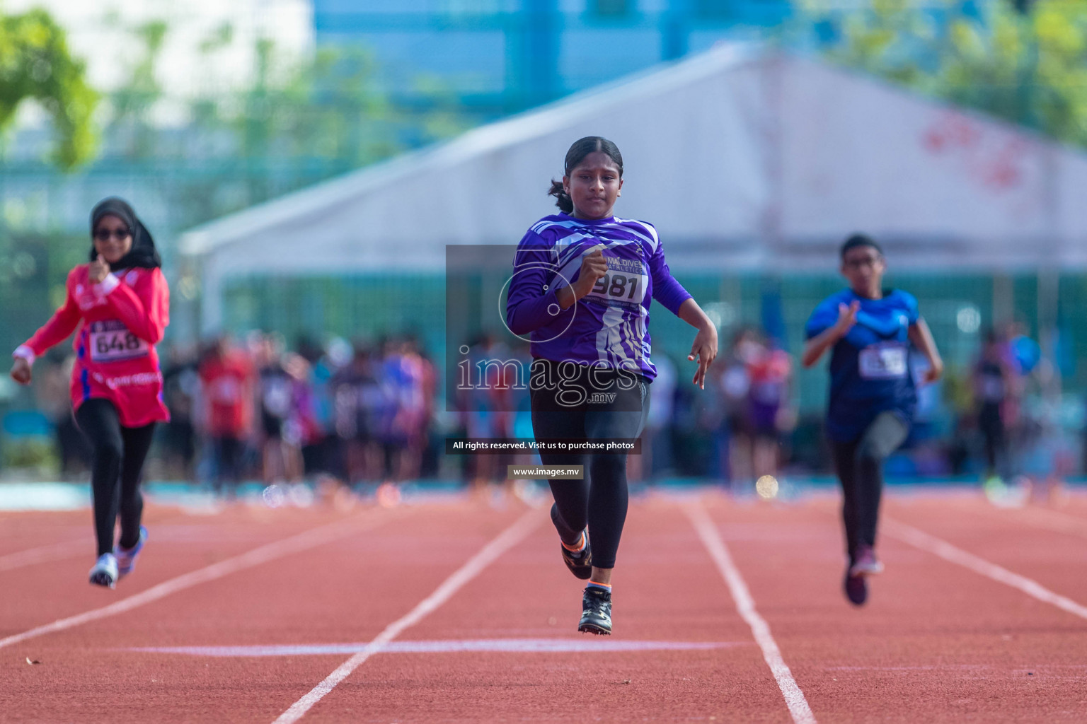 Day 1 of Inter-School Athletics Championship held in Male', Maldives on 22nd May 2022. Photos by: Maanish / images.mv